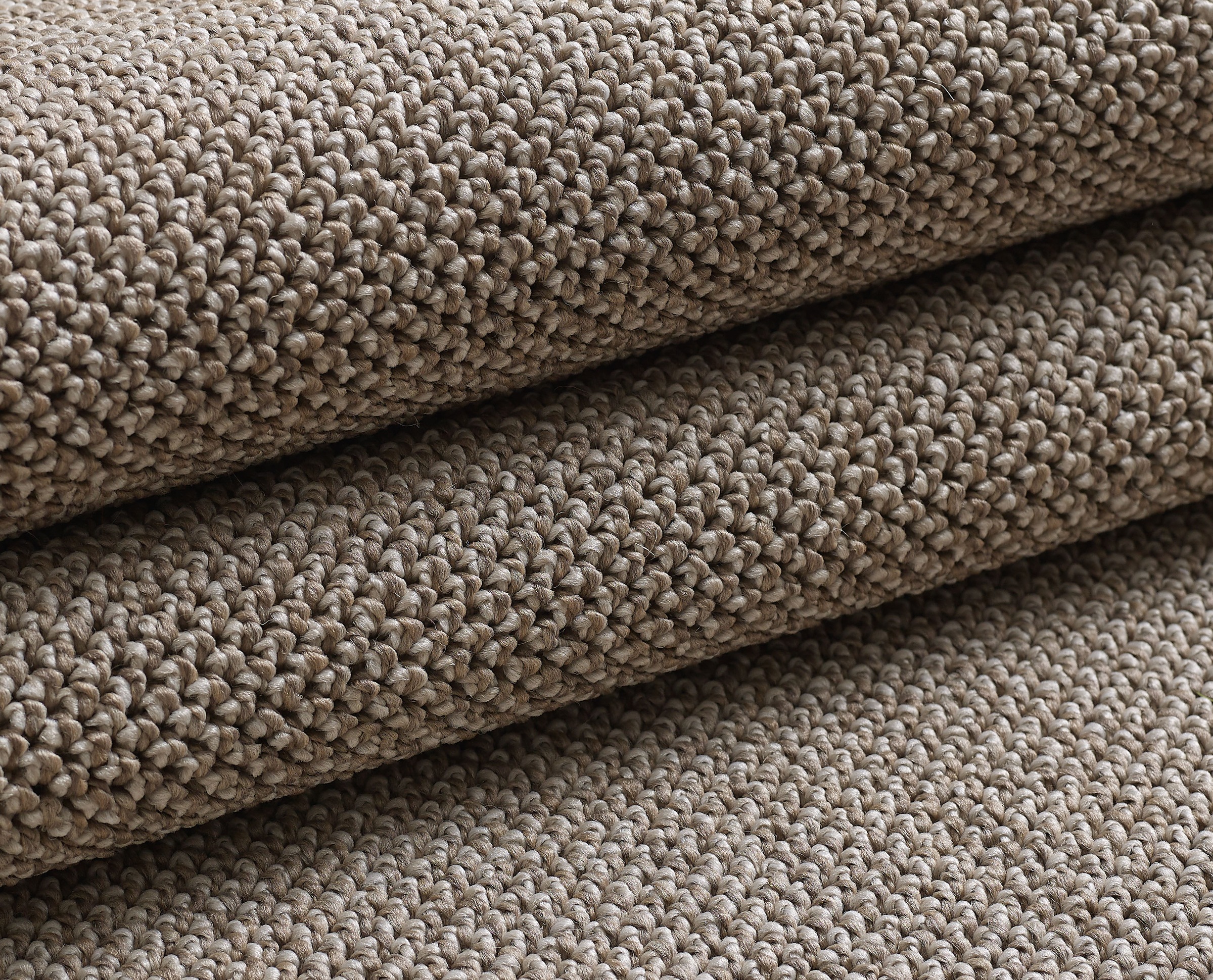 Teppich AYYILDIZ TEPPICHE "LOOM 4300", braun, B:140cm H:7mm L:200cm, Polypropylen, Teppiche, Teppich, Läufer, Kurzflor, pflegeleicht, robust, strapazierfähig 2
