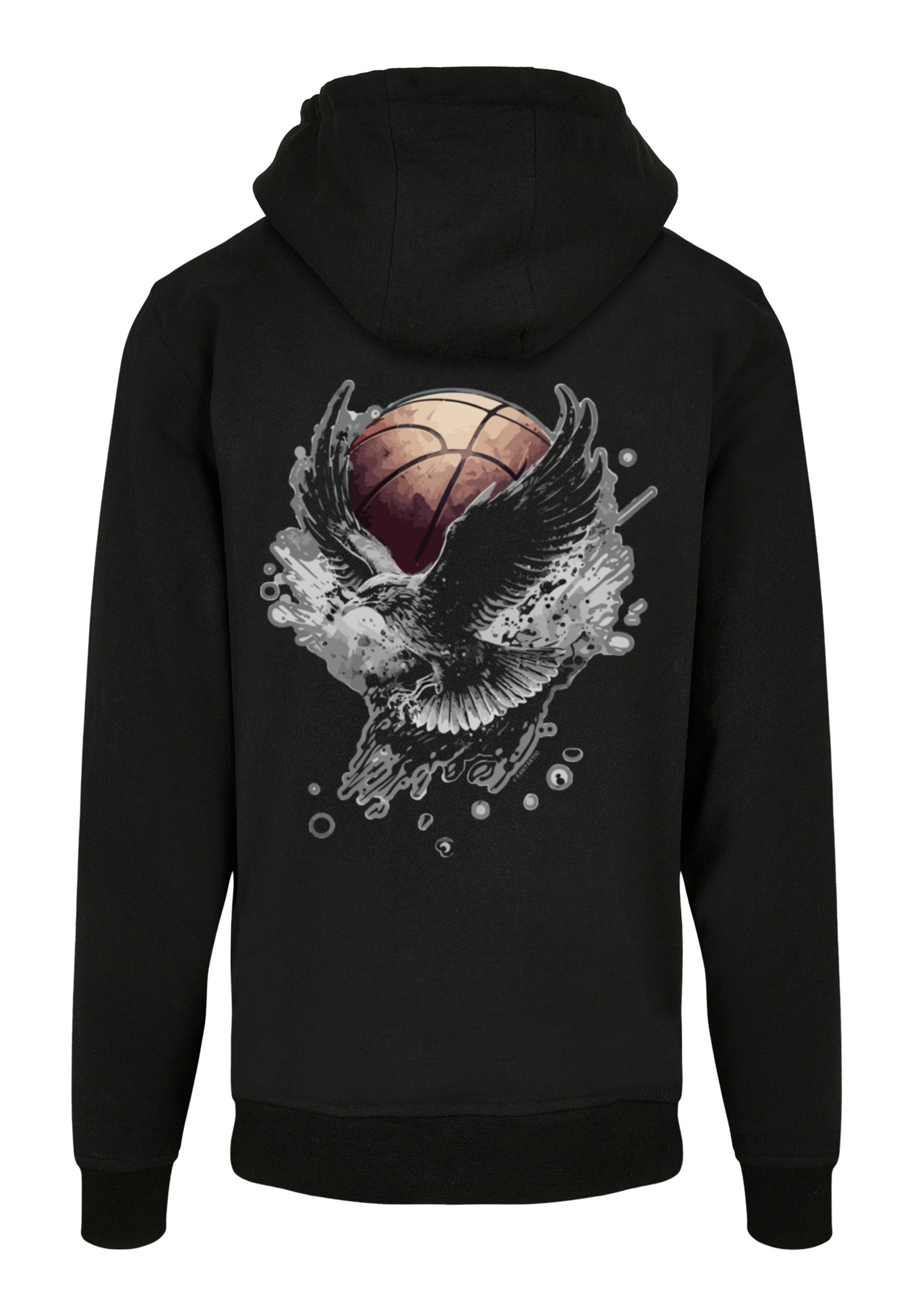 F4NT4STIC Kapuzenpullover »Basketball Adler«, Print