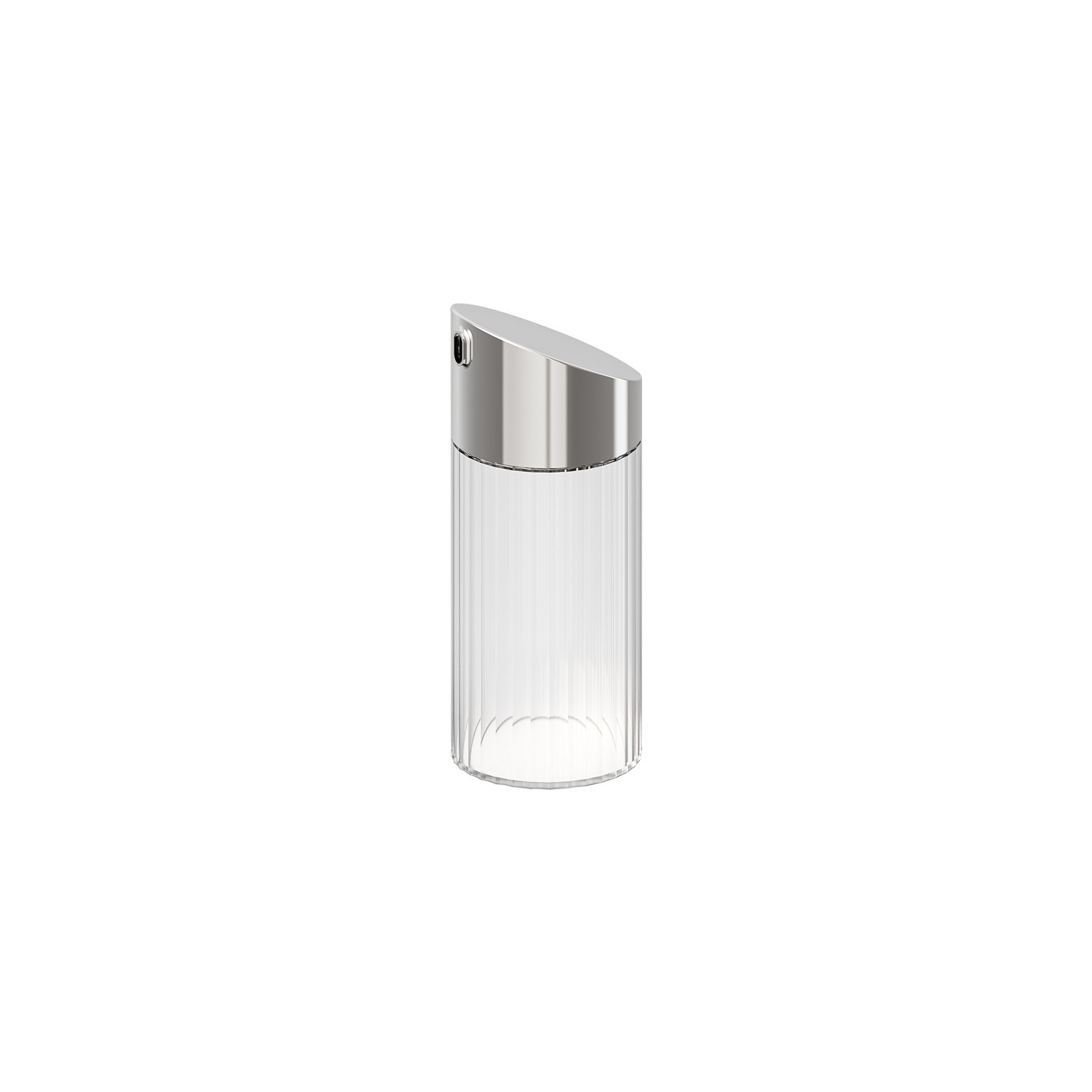 APS Glas "Allzweckgießer THE GRID", Ø 6cm x 15,5cm, 1, transparent, Trinkgefäße, Ø 6 cm, H: 15,5 cm, 0,2 Liter, Glas, 18/0 Edelstahl, PP