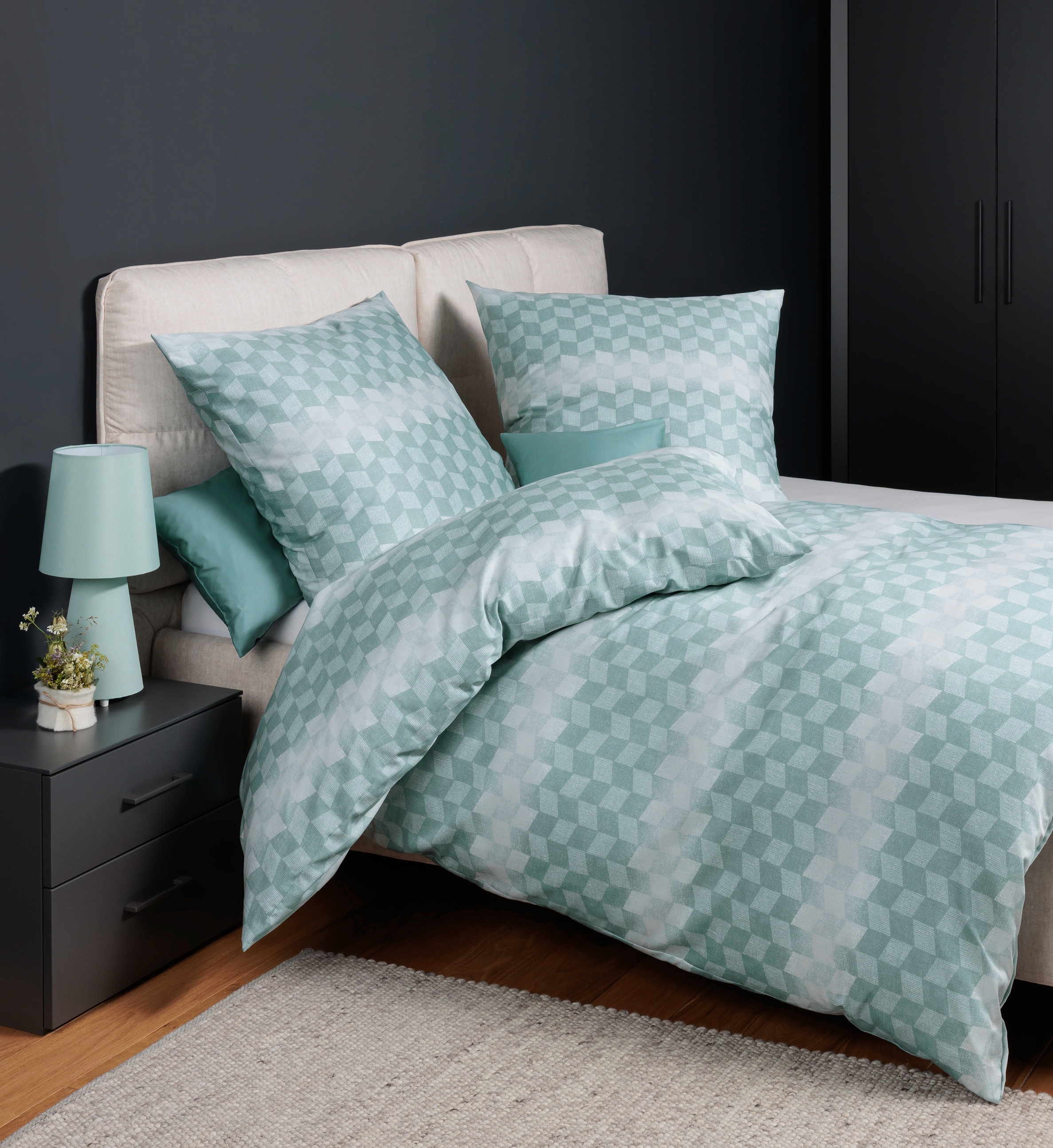 Janine Bettwäsche »moments 98128 08« mit Reißverschluss