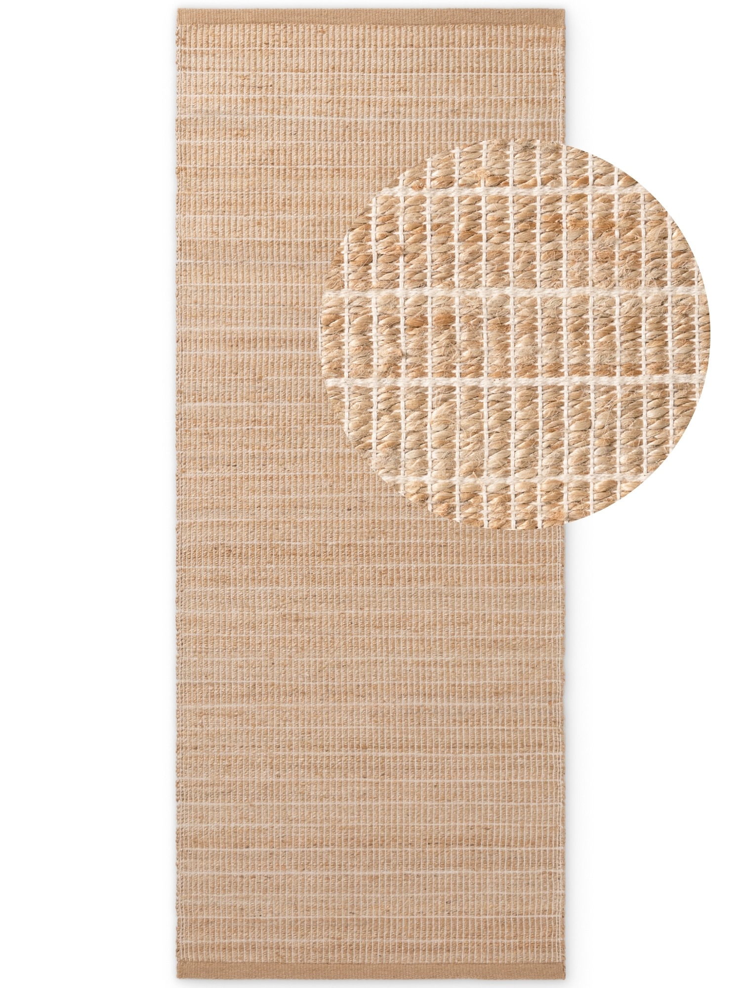 Villeroy & Boch Teppich »Birka« rechteckig 6 mm Höhe Jute, Natur, Wohnzimmer, Esszimmer, Schlafzimmer, Flur, Modern, Boho