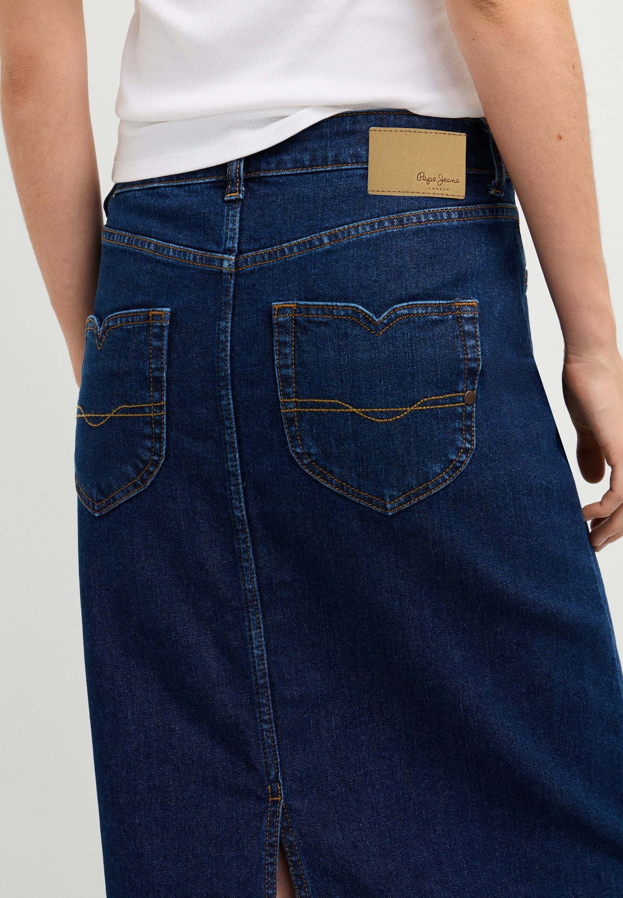 Pepe Jeans A-Linien-Rock »skirt WILLA MIDI SKIRT«