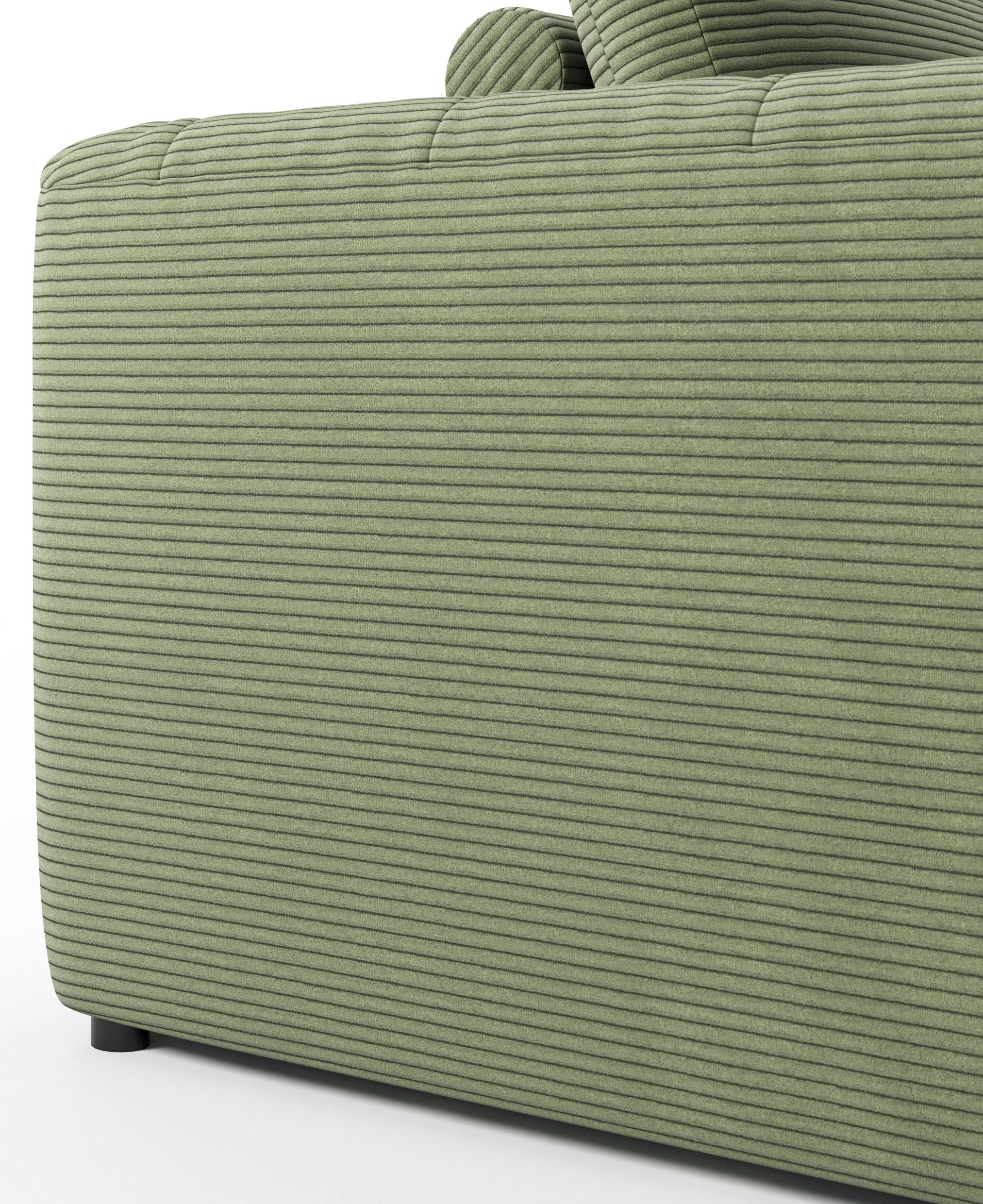 RAUM.ID Chaiselongue »Cushid«, Modul-Sofa, bestehend aus 2-Sitzer und Hocker