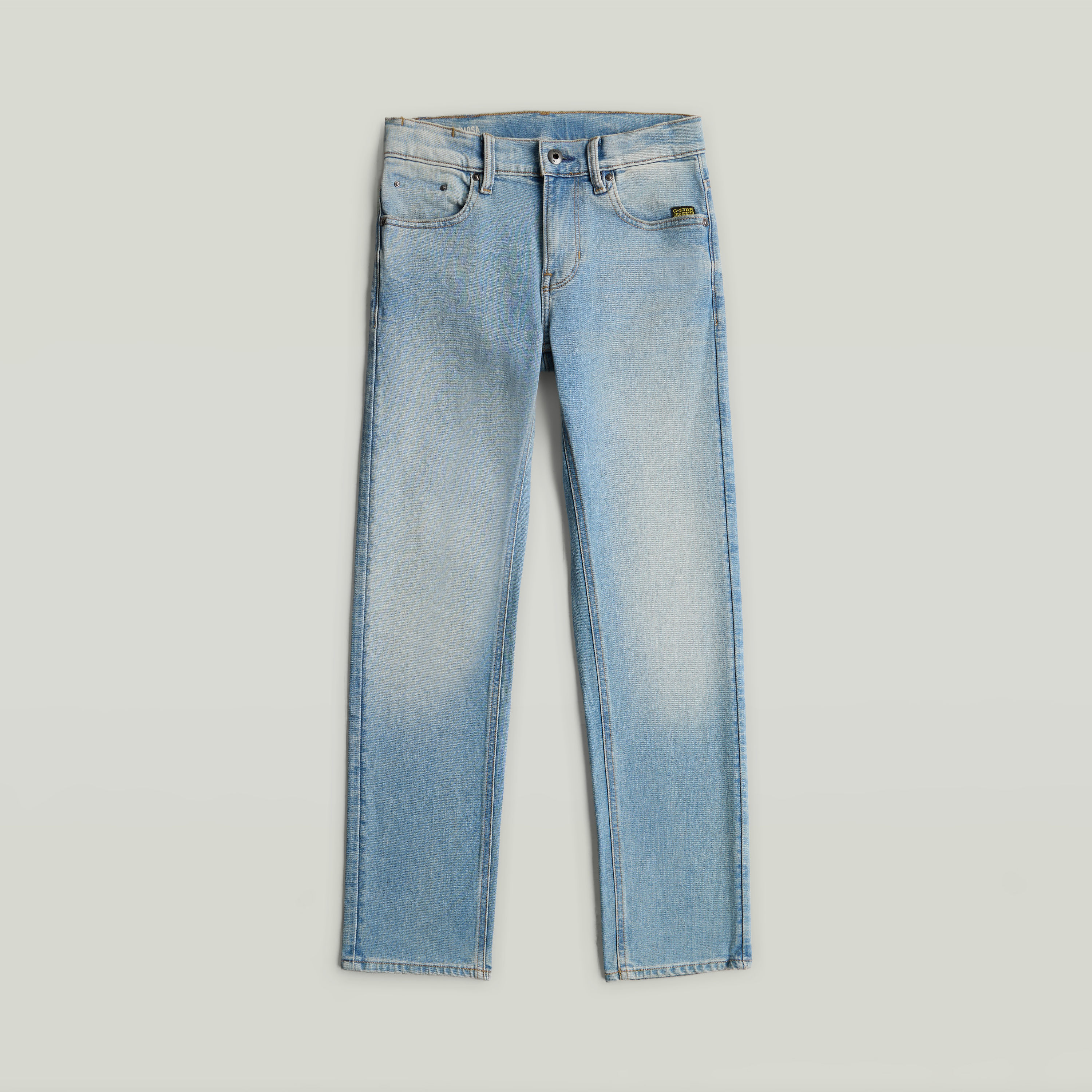 G-STAR Straight-Jeans "KIDS, MOSA STRAIGHT" aus Baumwoll-Denim