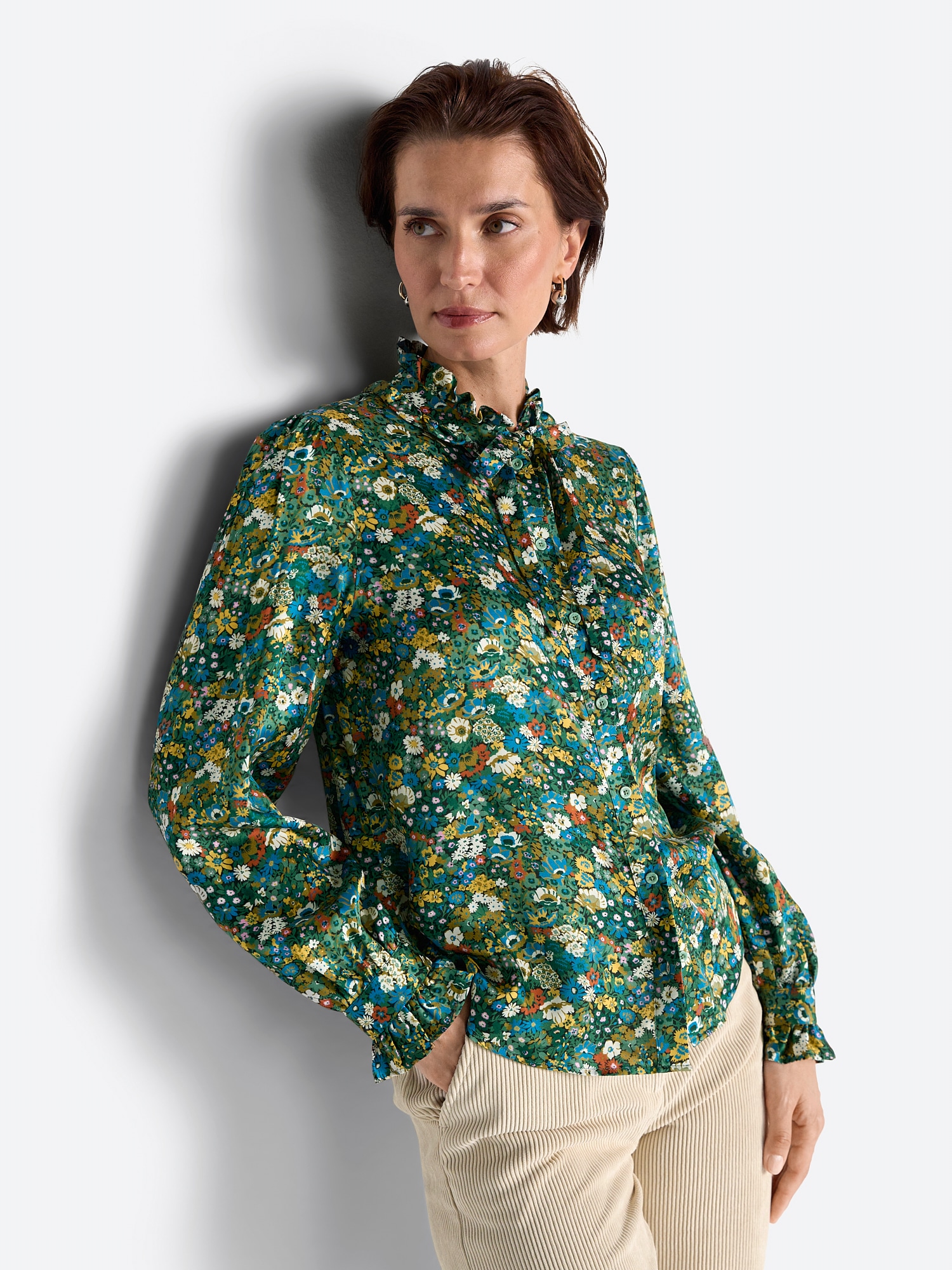 RICHROYAL Schluppenbluse »Rich & Royal«