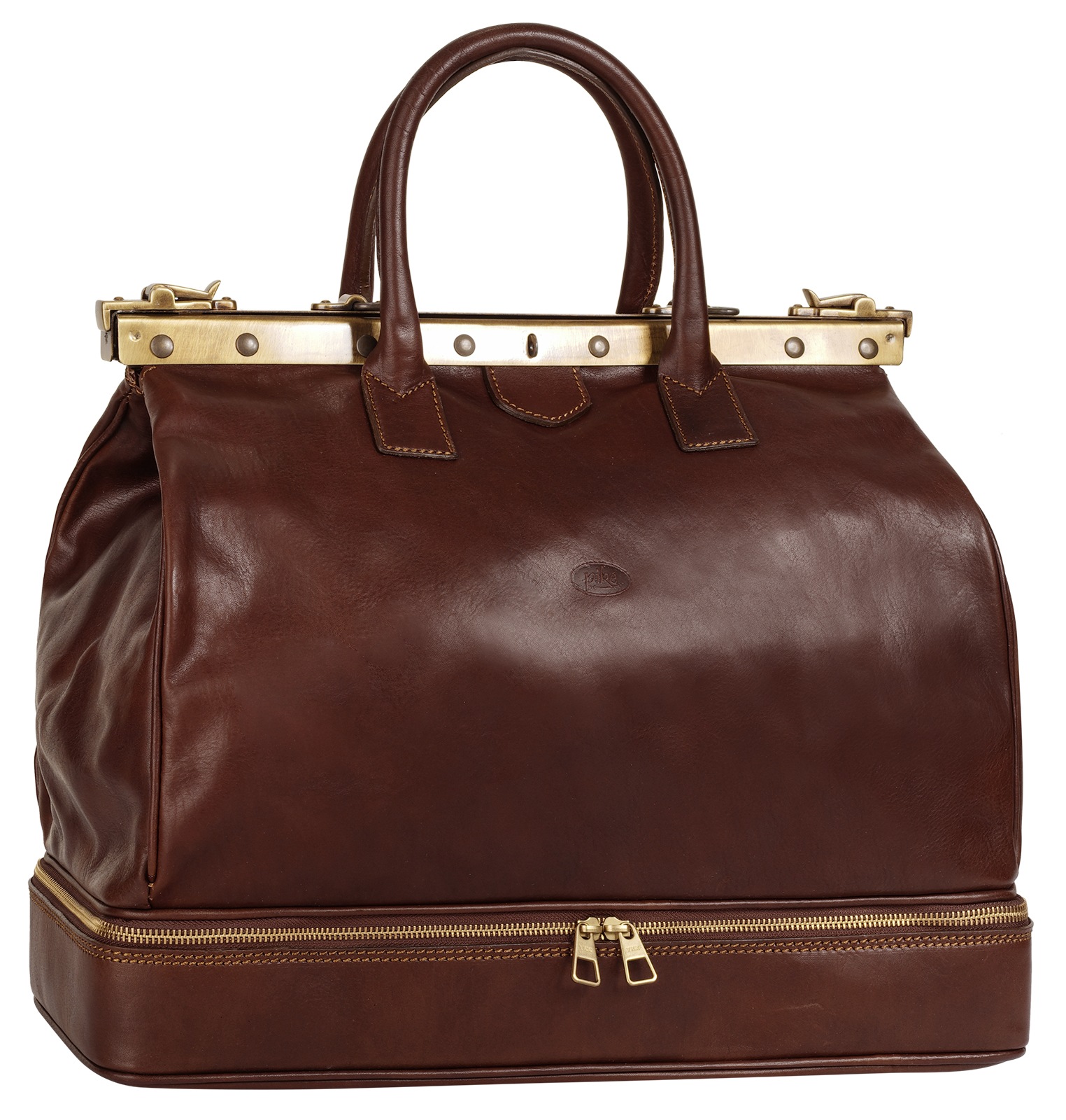 Piké Reisetasche echt Leder, Made in Italy günstig online kaufen