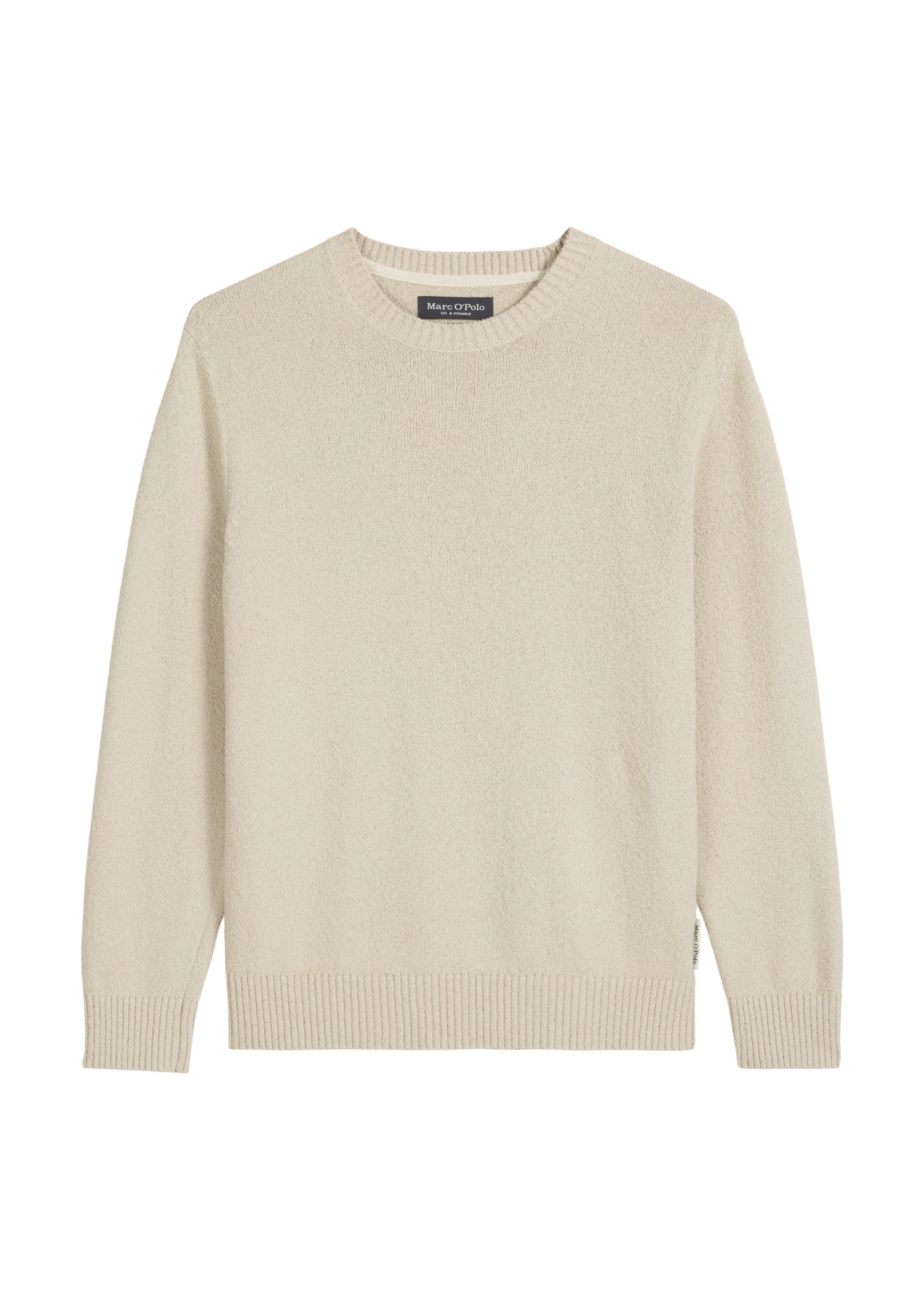 Marc O'Polo Rundhalspullover »aus Bio-Baumwoll-Mix«