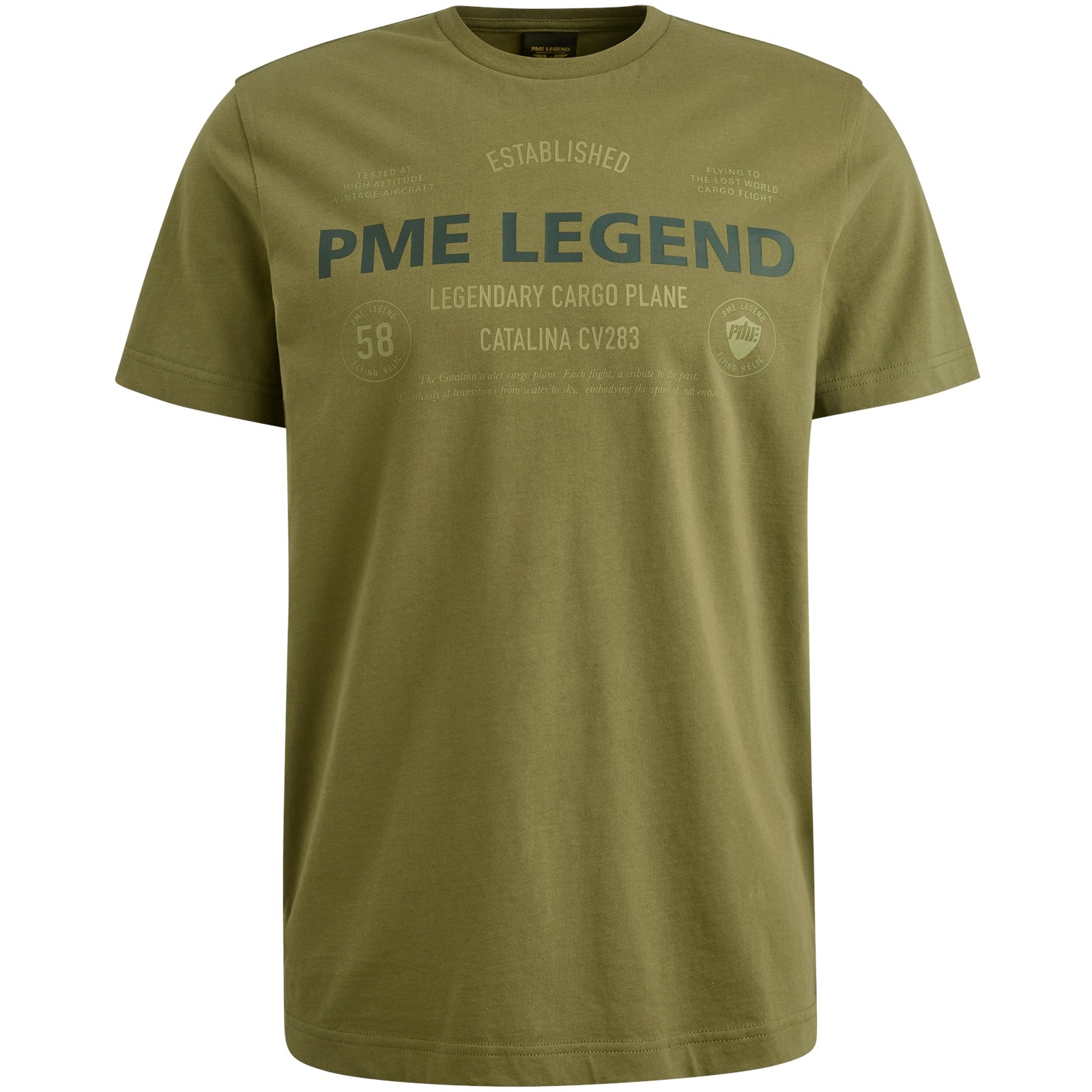 PME LEGEND T-Shirt, mit Logoprint