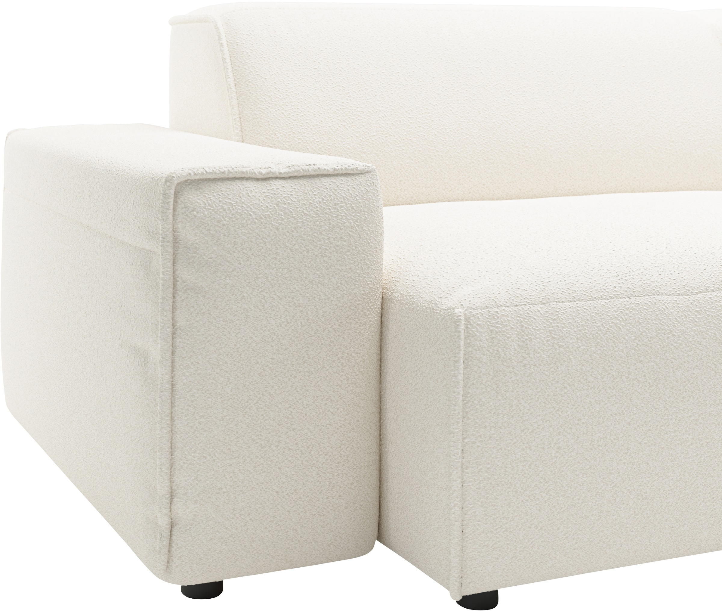 andas Ecksofa »Glimminge L-Form auch in Breitcord, Feincord + Easy care-Bezug,«, Breite 234, Zierkissen