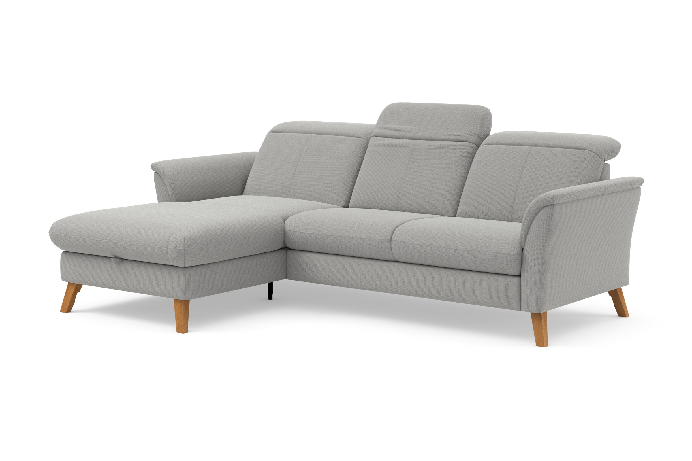 sit&more Ecksofa »Romero L-Form«, wahlweise mit oder ohne Relax-Funktion, Bettfunktion, Bettkasten