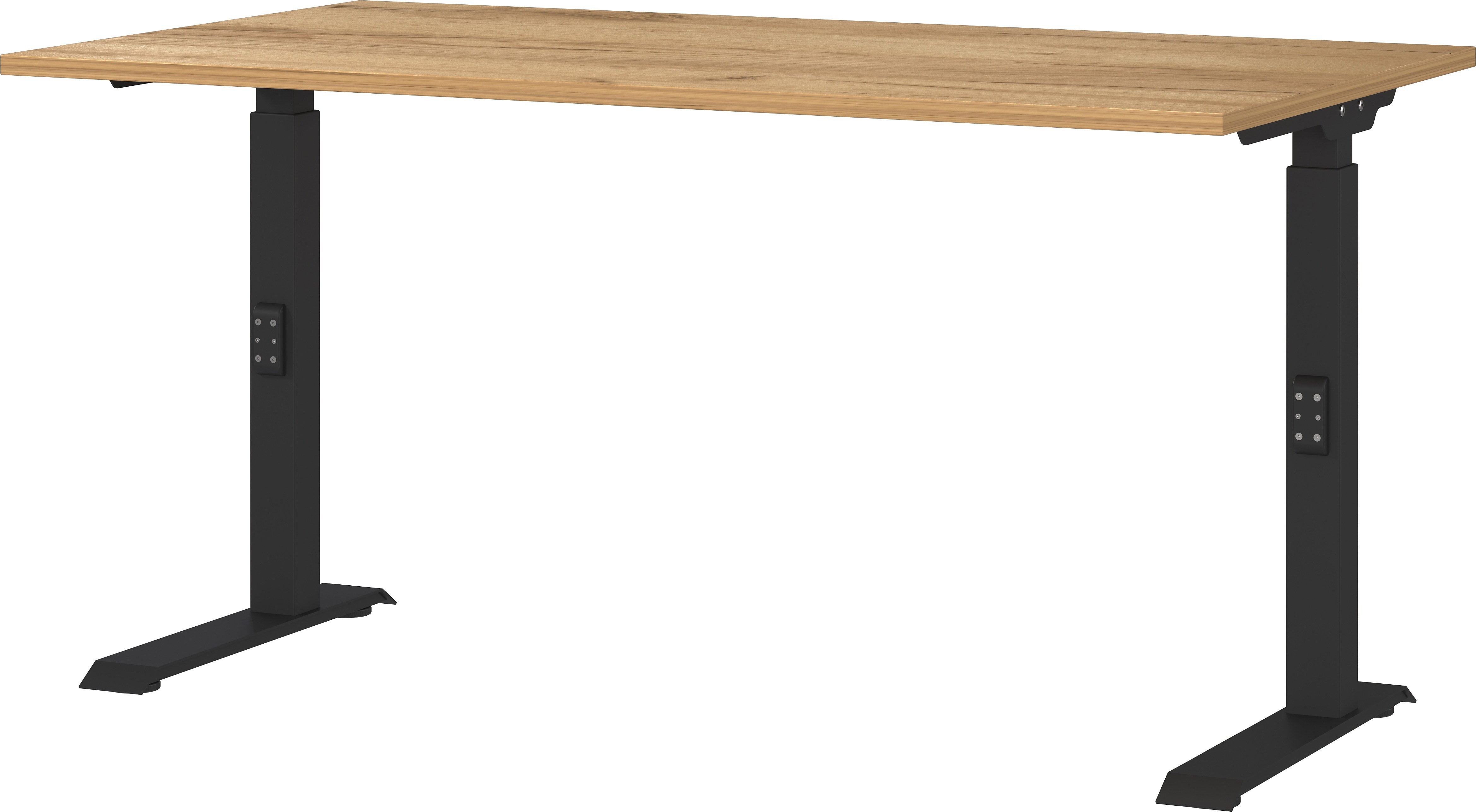 Thumbnail - GERMANIA Schreibtisch "Downey", höhenverstellbar von 68-91 cm, verfügbar in verschiedenen Breiten
