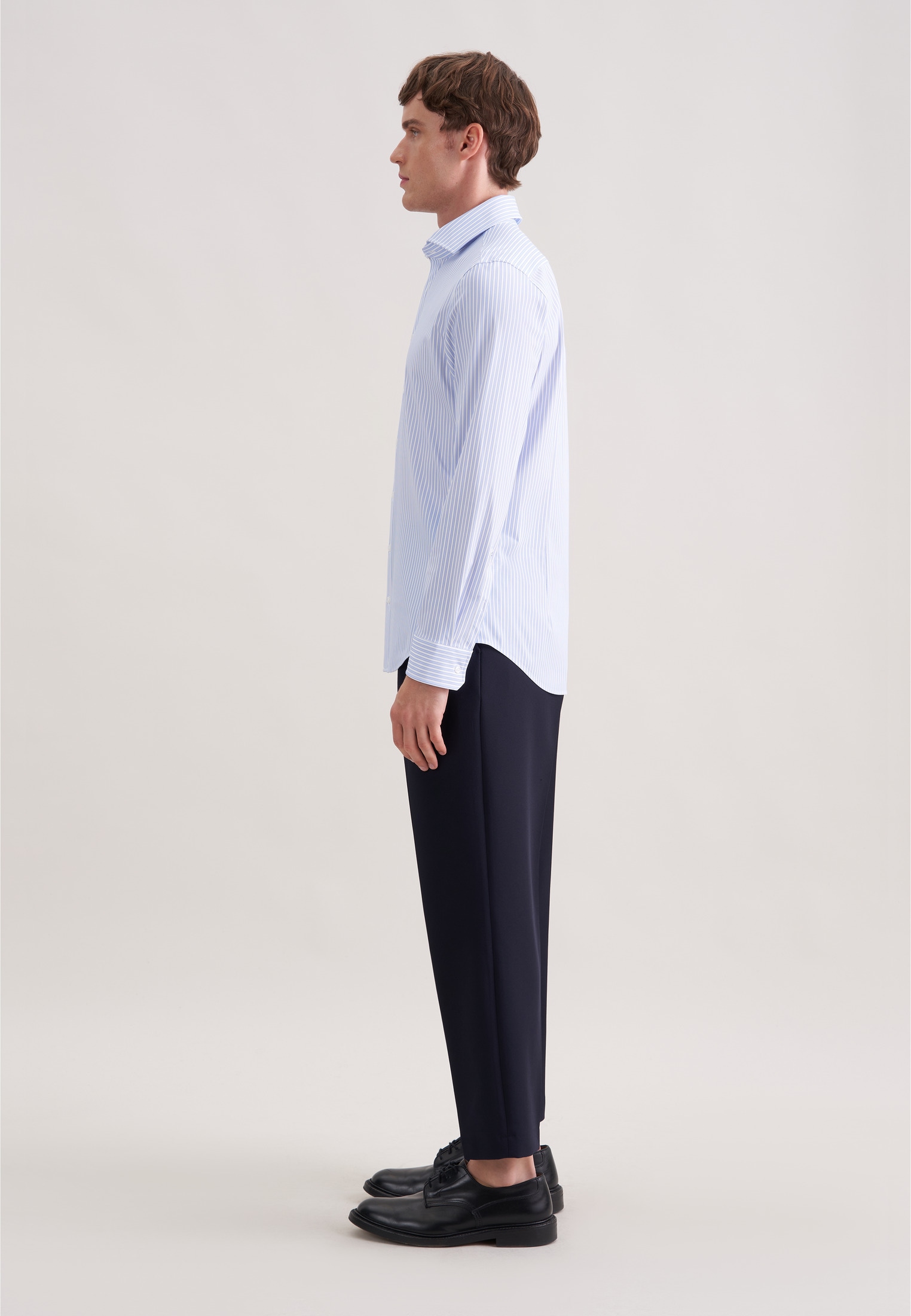 seidensticker Businesshemd »Schwarze Rose« Slim 1/1 Kentkragen Druck