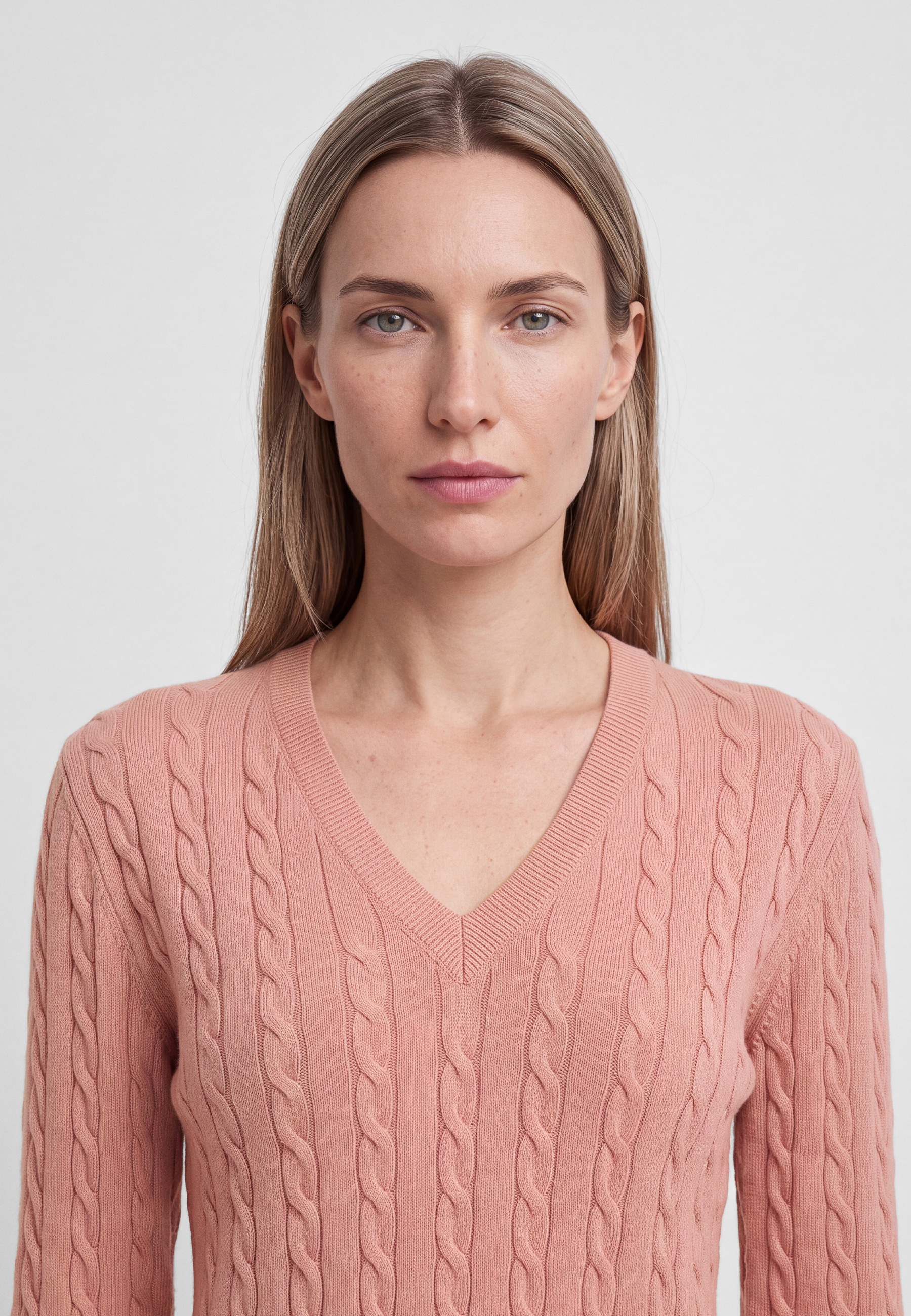 Mavi Langarmshirt »V-NECK SWEATER« Pullover Feinstrick