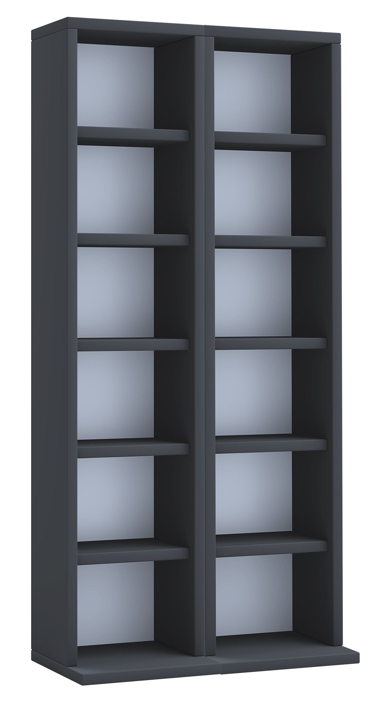 VCM Media-Regal »Holz CD DVD Stand Regal Schrank Ständer Milano«