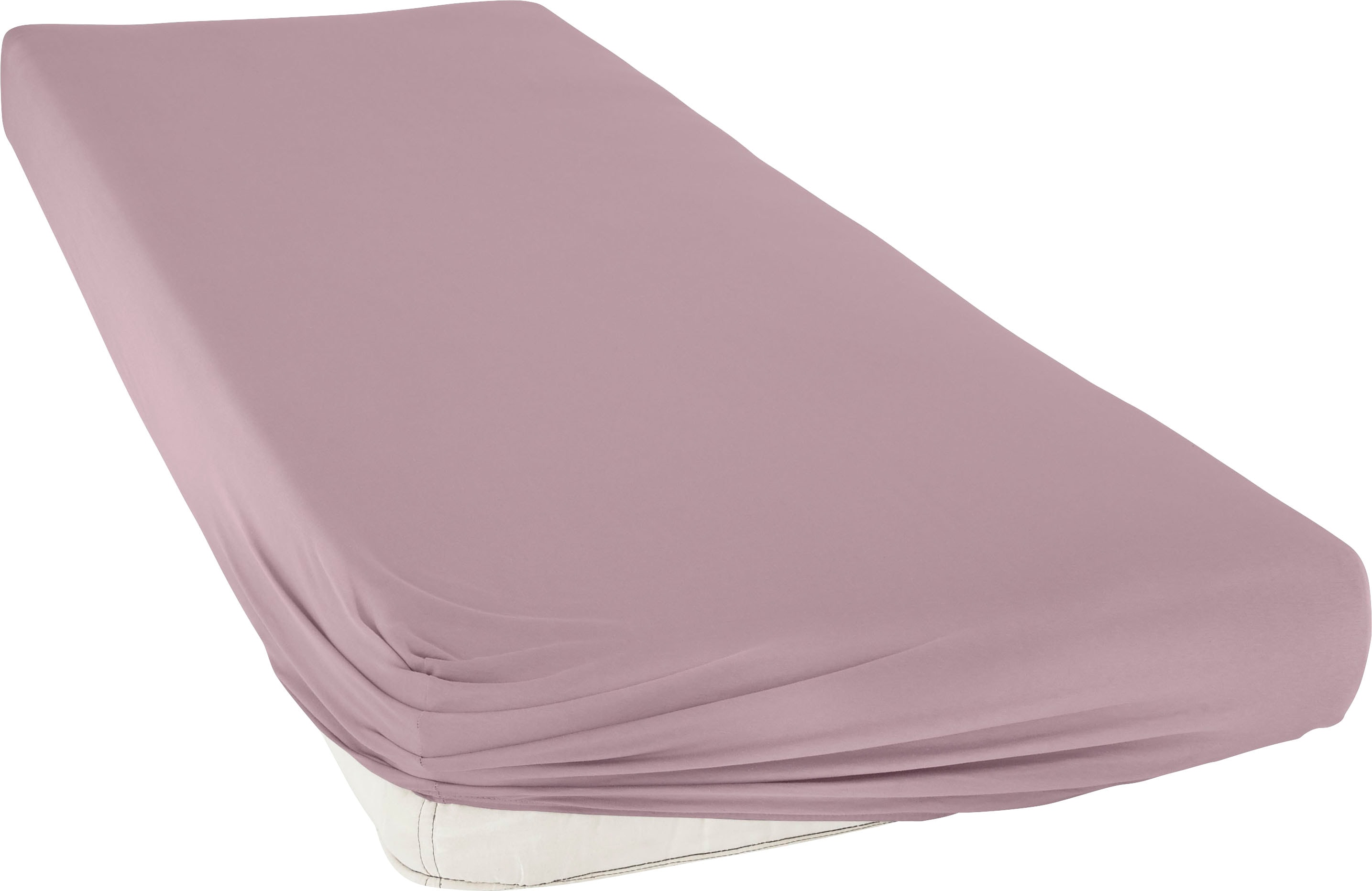 bellana Spannbettlaken "bellana Aqua mit Elasthan, 160 g/m²" Spannbetttuch für Matratzen bis 35cm Höhe, bügelfrei, faltenfrei
