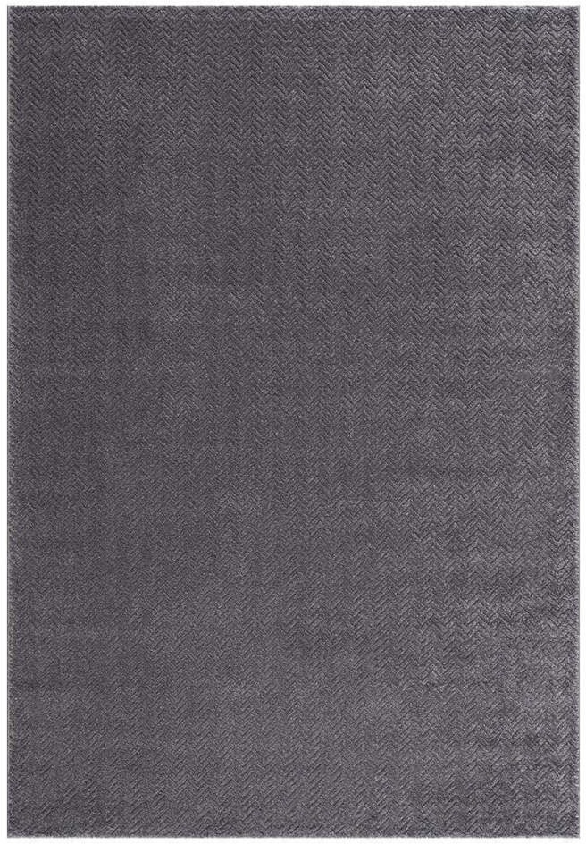 Thumbnail - Carpet City Teppich "Friseé-Teppich FANCY805" rechteckig 12 mm Höhe Läufer, Kurzflor, Einfarbig, 3D-Optik, Zickzack Look...