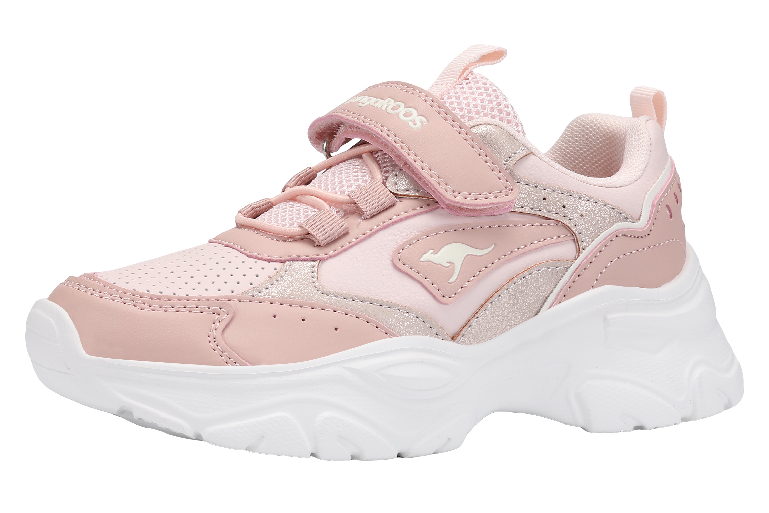KangaROOS Sneaker "K-GU RISER EV" für Kinder und Jugendliche, mit Klettverschluss