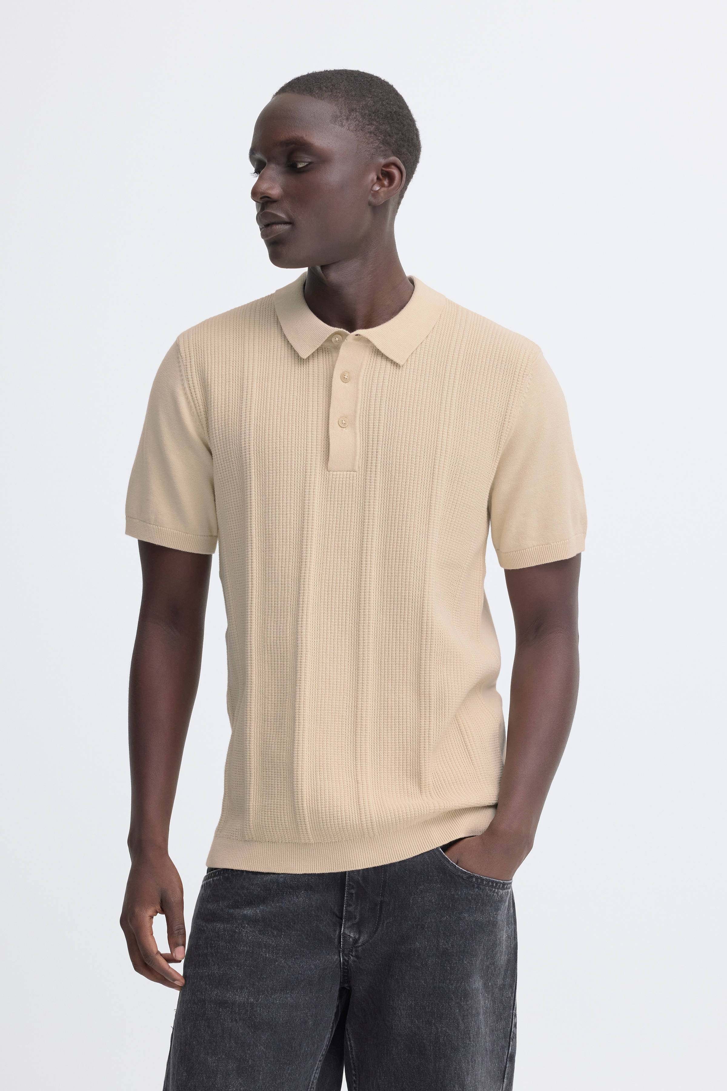 Blend Polokragenpullover "BHBARON POLO PP NOOS" Baumwolle, regular fit