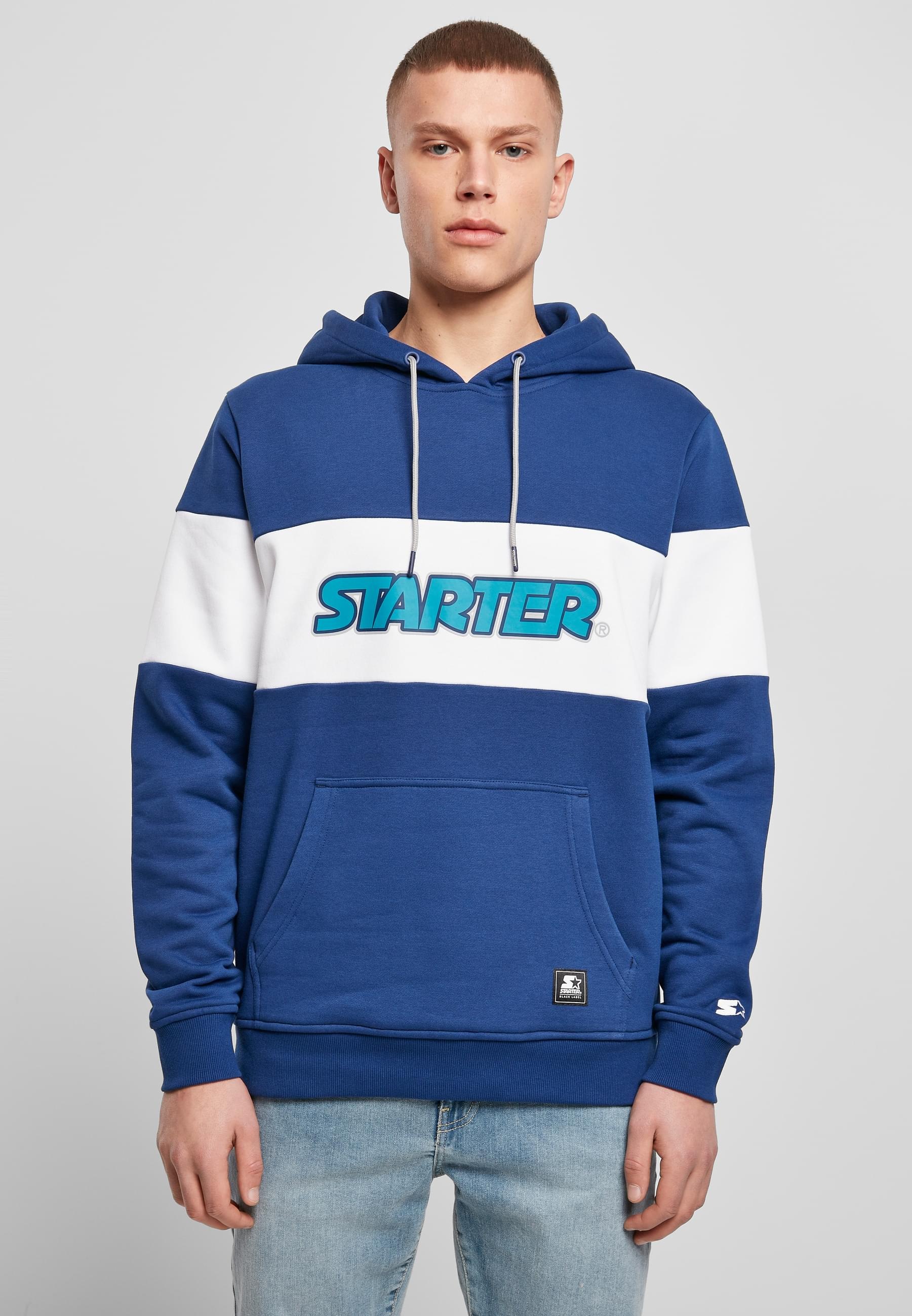 Starter Black Label Sweatshirt »Starter Black Label Herren Starter Block Hoody«, (1 tlg.)