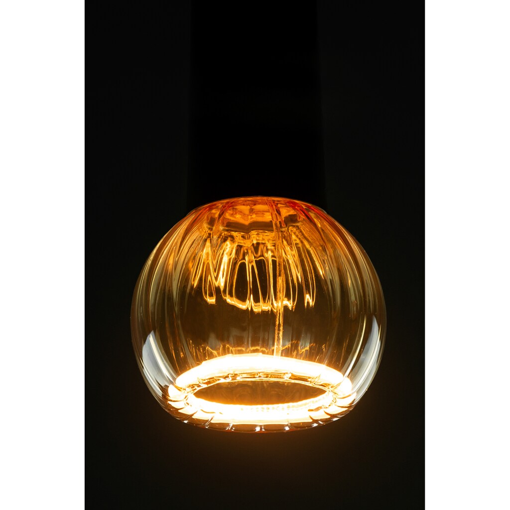 SEGULA LED-Leuchtmittel »LED Floating Globe 80 straight gold«, E27, Warmweiß