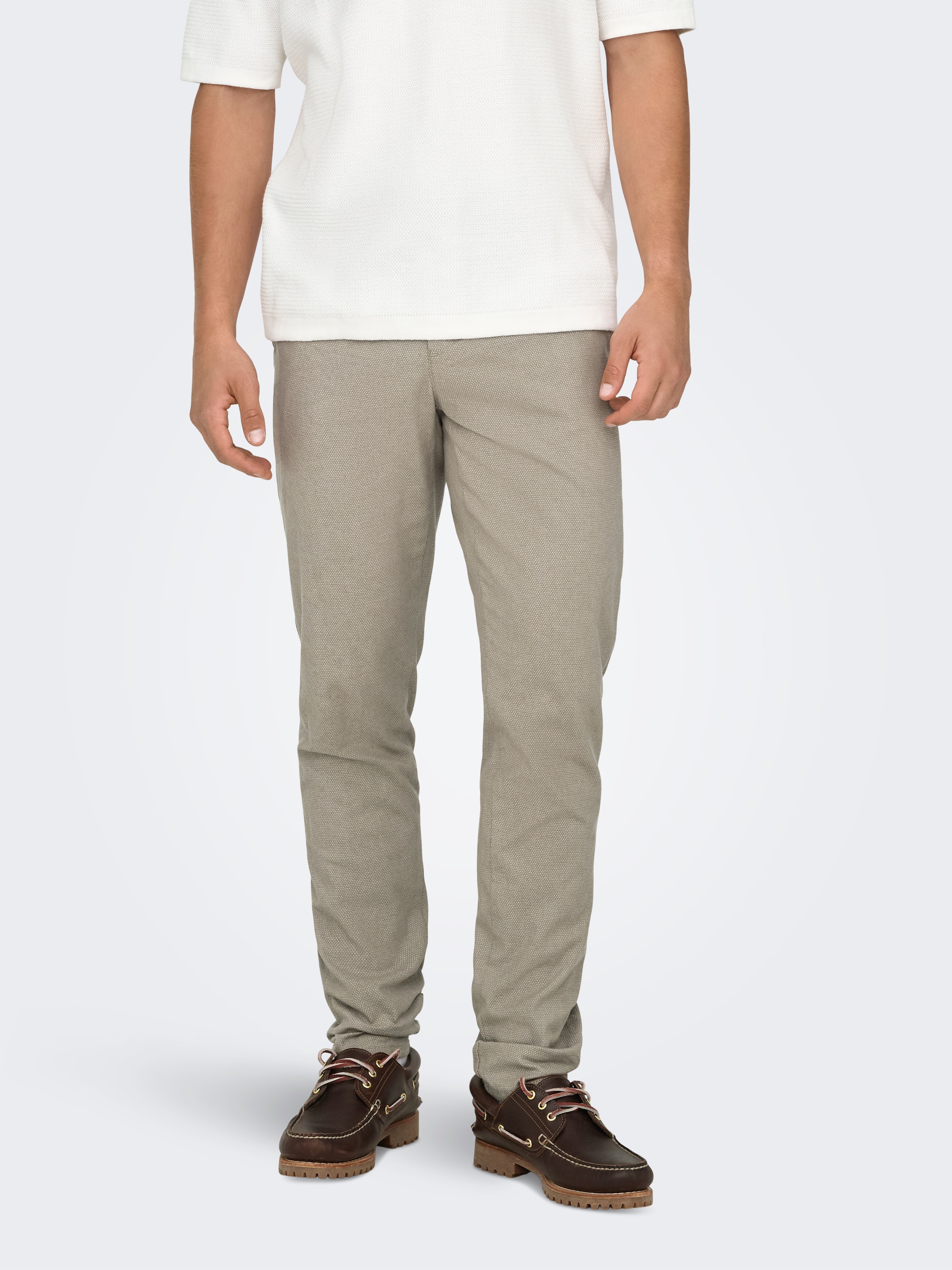 ONLY & SONS Anzughose "ONSMARK PETE SLIM DOBBY 0058 PANT NOOS" günstig online kaufen