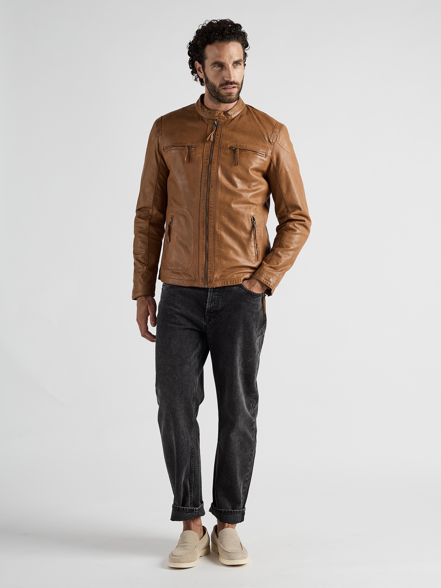 JCC Lederjacke »Macadam«