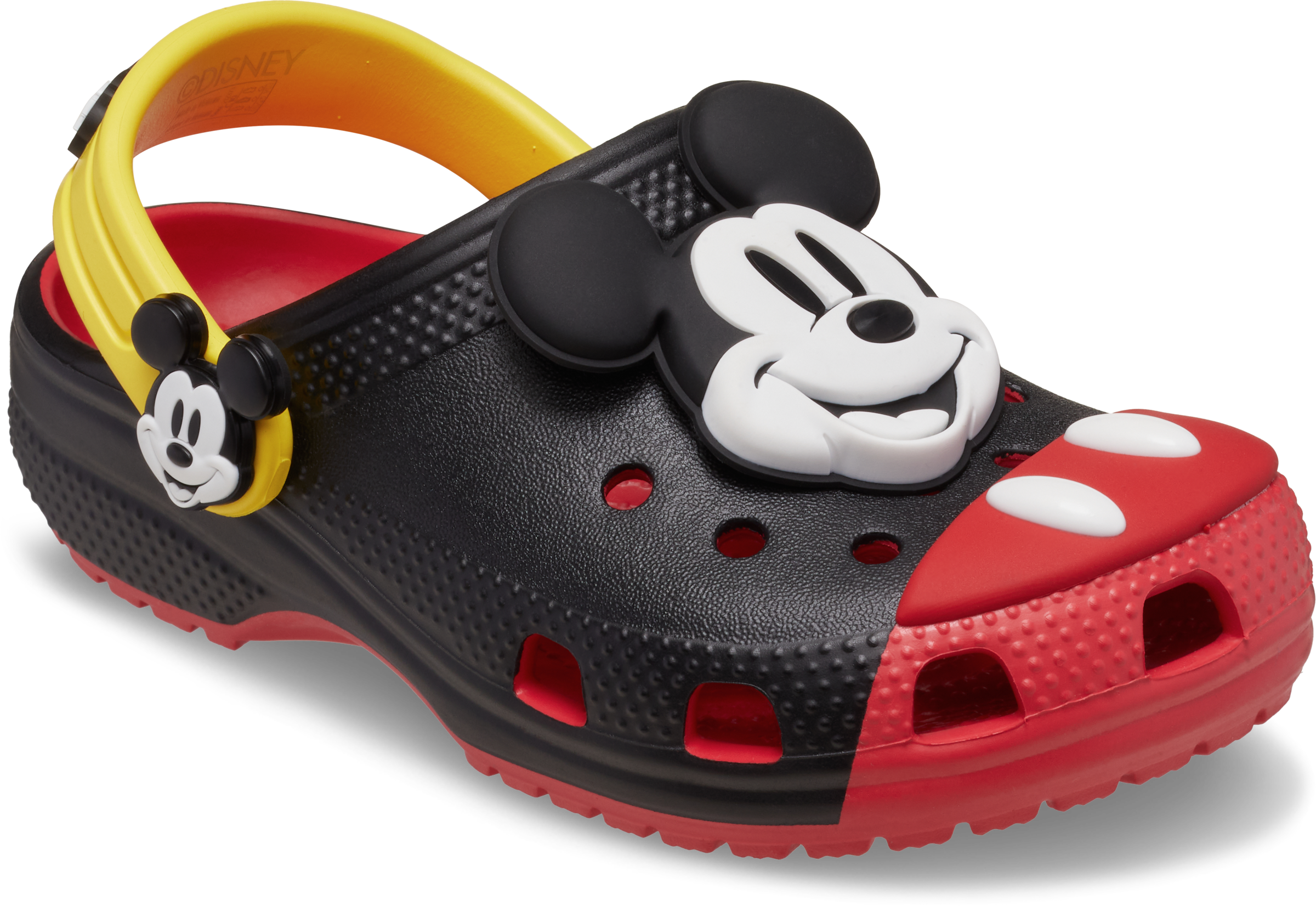 Crocs Clog "Mickey Mouse Classic Clog K" Sommerschuh, Hausschuh, Strandschuh mit schwenkbarem Fersenriemen