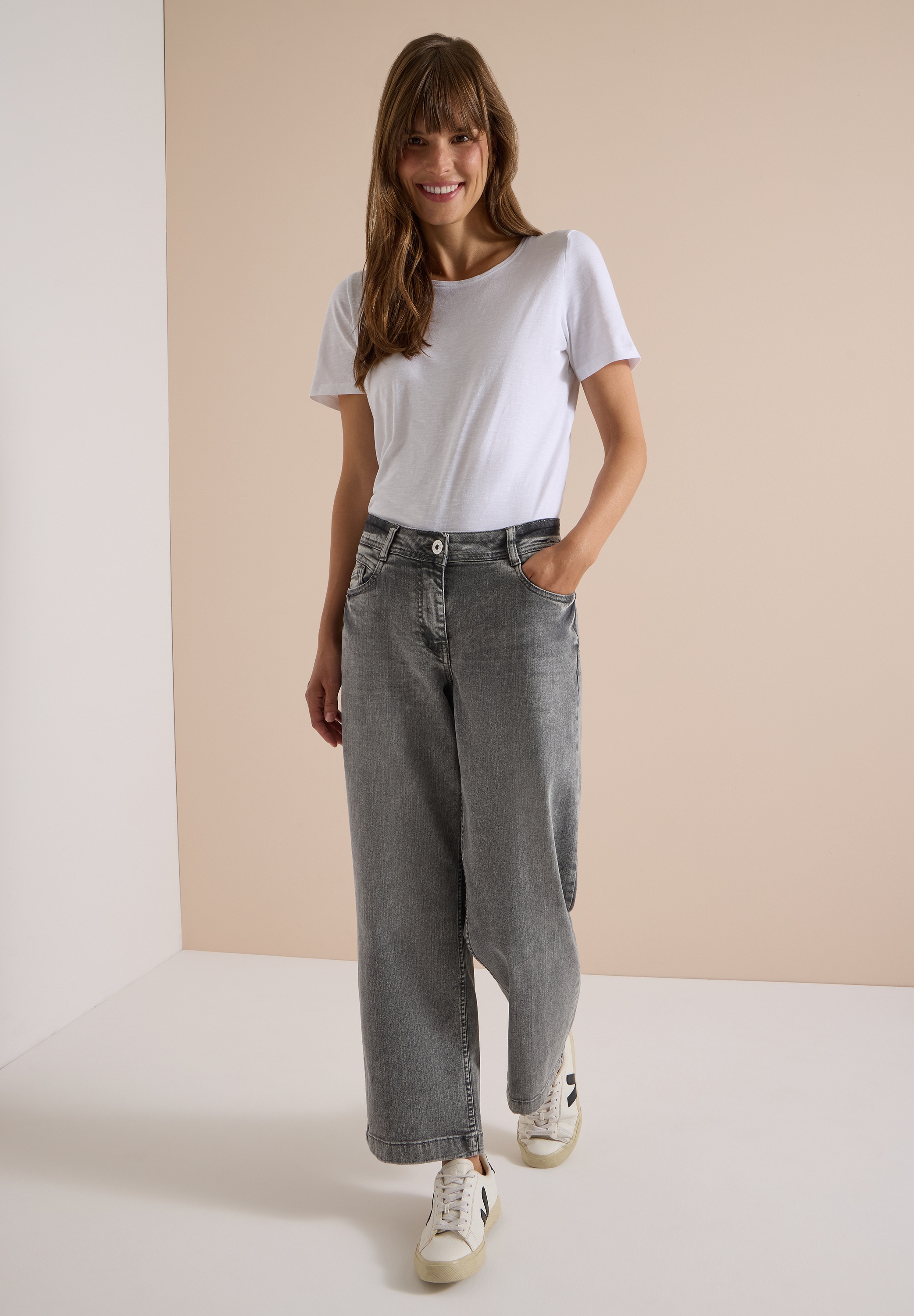 Cecil Loose-fit-Jeans 5-Pocket-Style