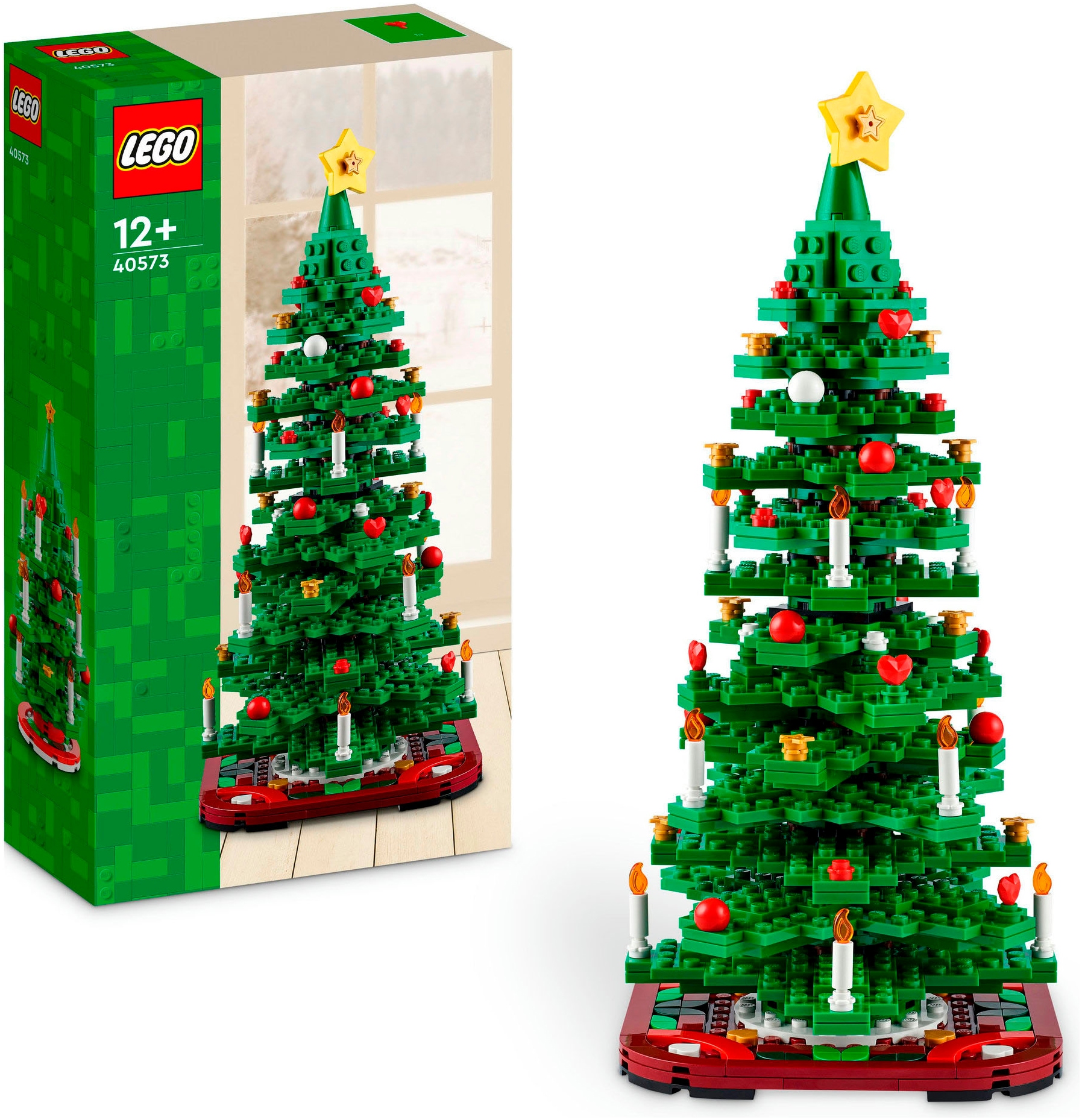 Konstruktionsspielsteine »Weihnachtsbaum (40573), LEGO Iconic«, (784 St.), Made in Europe