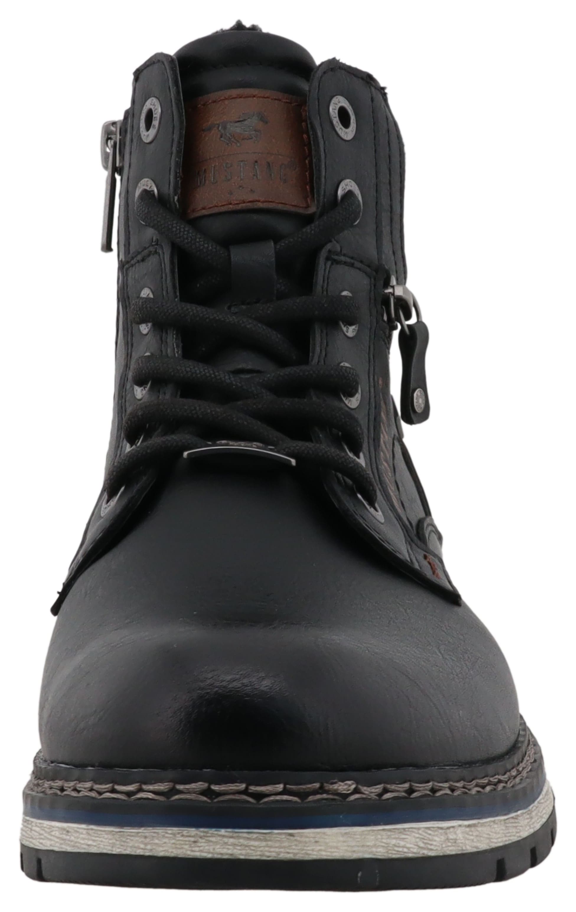 Mustang Shoes Winterboots »Mariko«, Workerboots, Schnürboots mit TEX-Ausstattung