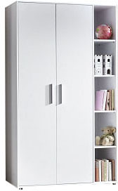 Kinderkleiderschrank »Luis«, Kleiderschrank, mit inkludierten Standregal