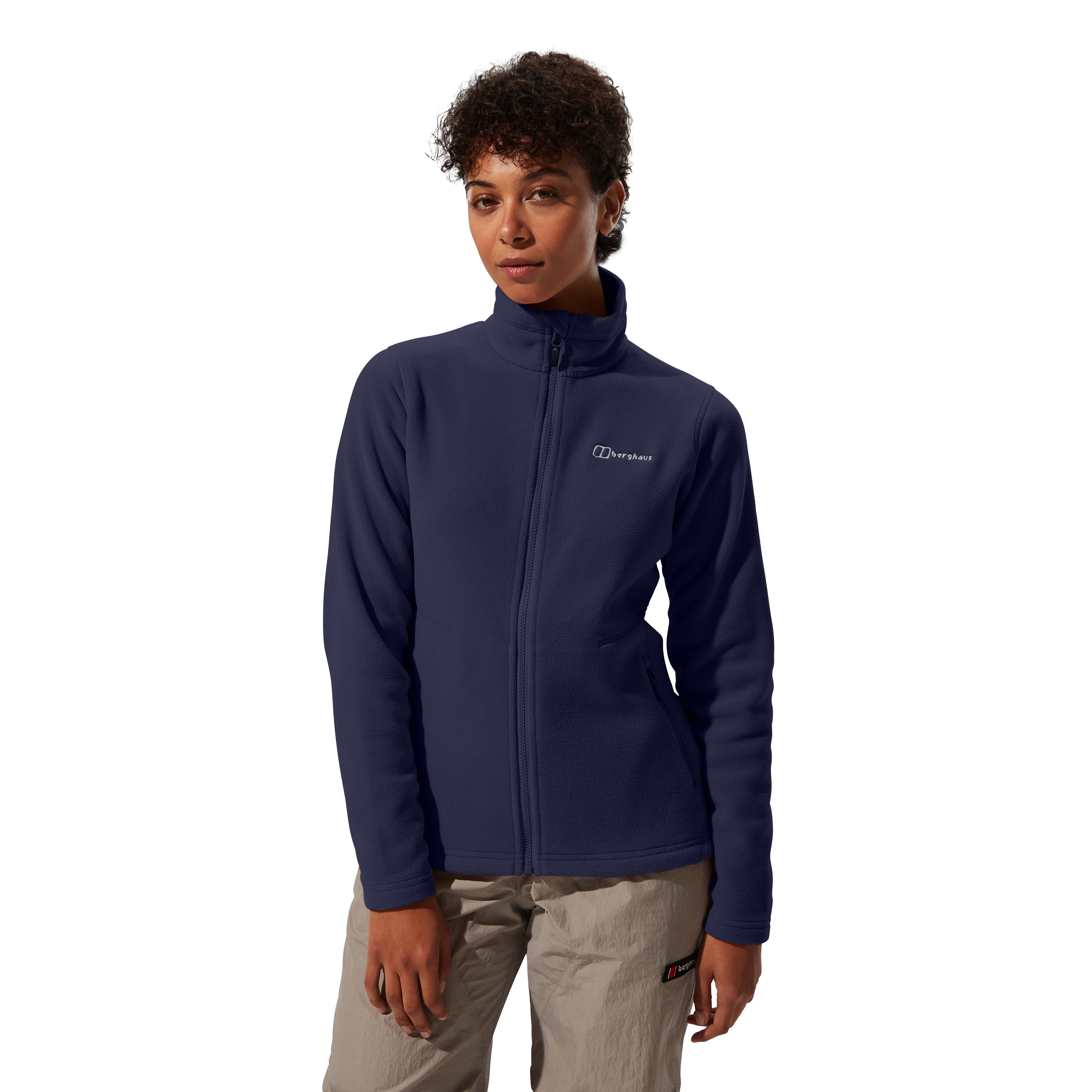 Berghaus Fleecejacke "PRISM PT IA FL JKT AF" durchgehender Reißverschluss, atmungsaktives Material, wasserabweisend