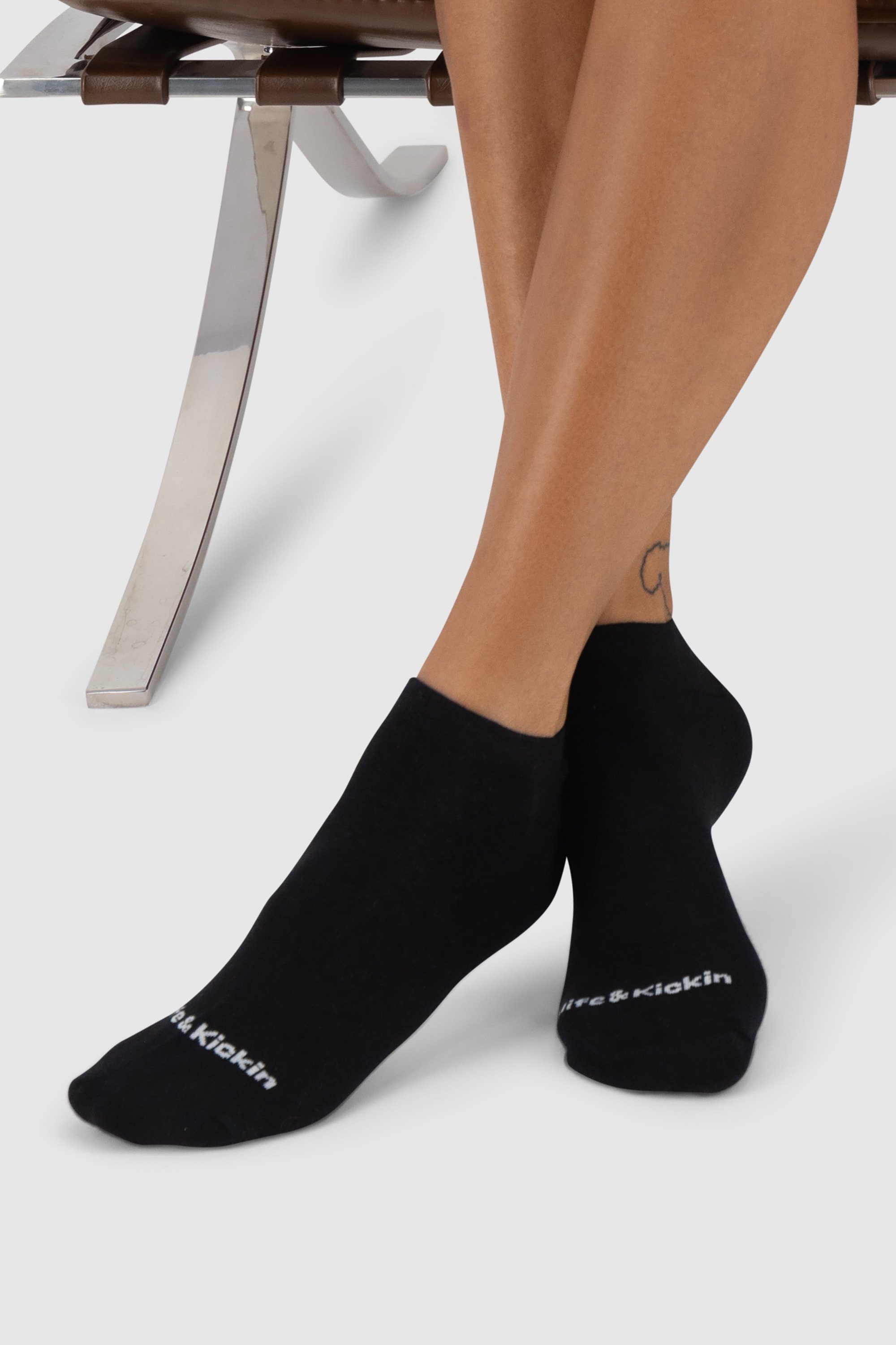 Alife & Kickin Sneakersocken »Damen 3 PACK - GelaAK«, (Spar-Set), kurze Socken, aus Baumwolle mit weichem Bund - ohne Einschneiden