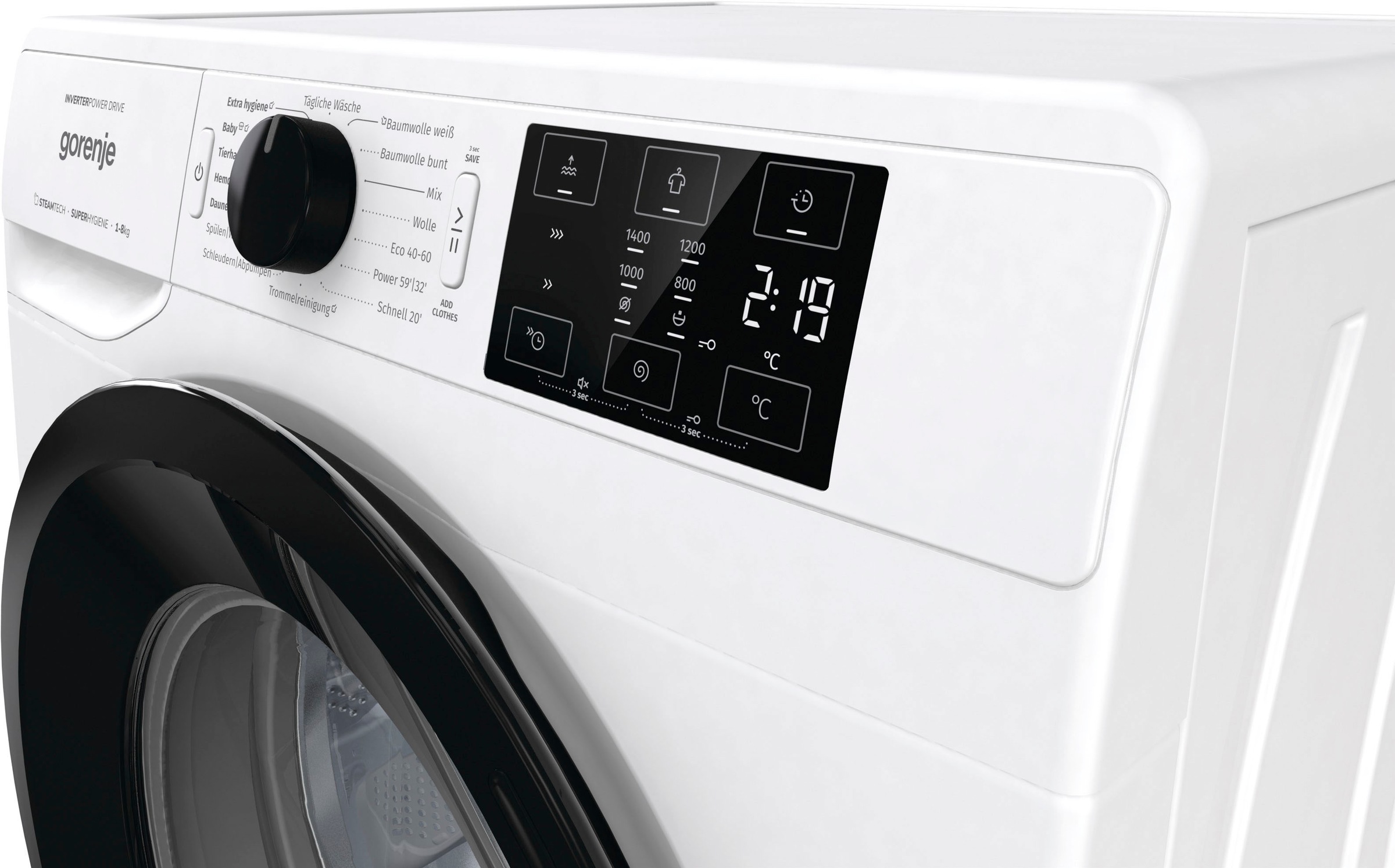 GORENJE Waschmaschine »WNEI84APS«, 8 kg, 1400 U/min