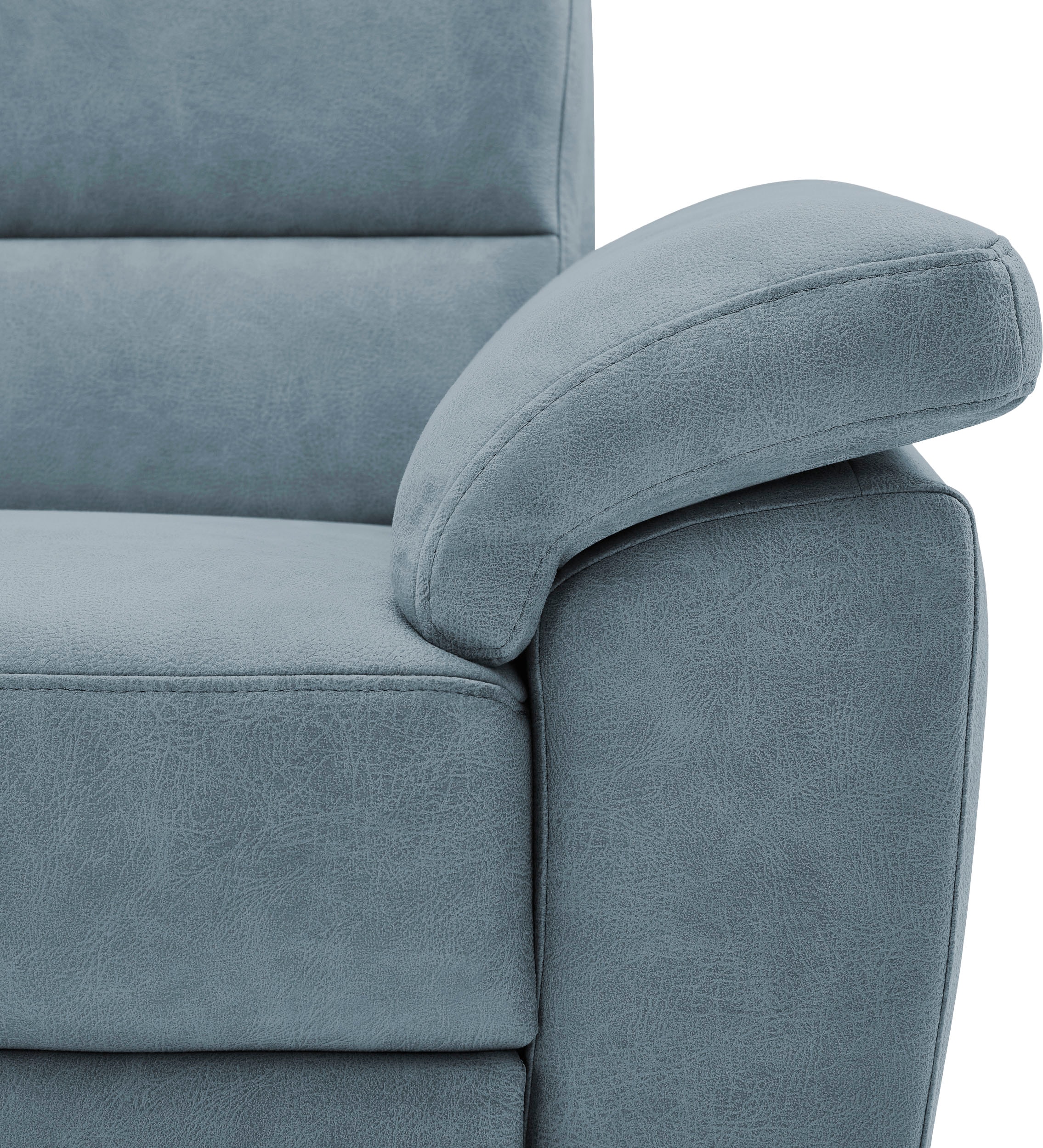 CALIZZA INTERIORS Ecksofa »Onyx L-Form«, Recamiere links oder rechts, wahlweise mit Bettfunktion, Breite 270 cm