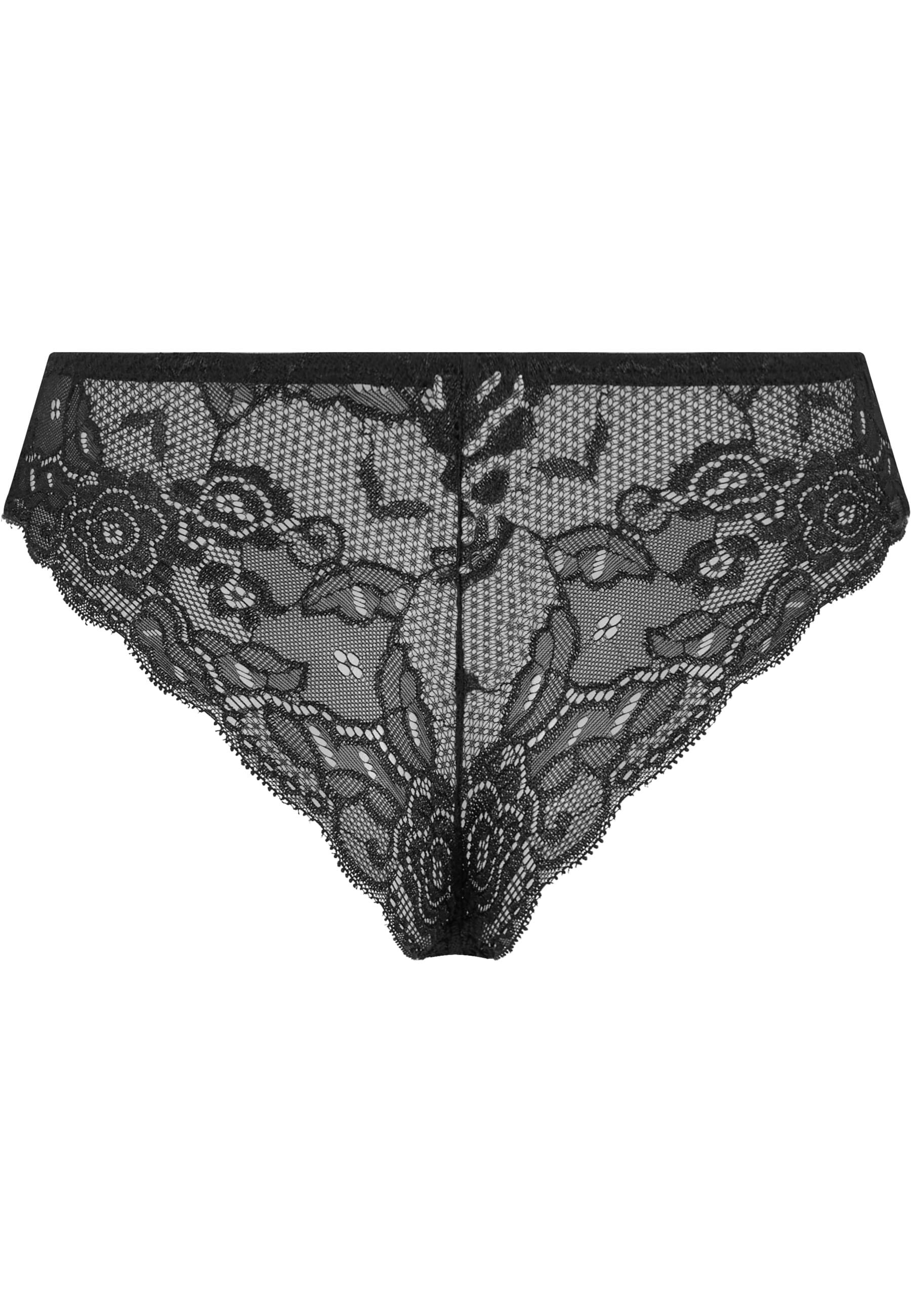 URBAN CLASSICS Panty »Urban Classics Ladies Allover Lace Brazilian 2-Pack«