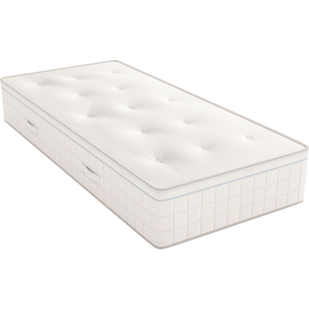 Schlaraffia Boxspringmatratze »Air Boxspring mit Topper«, 33 cm hoch, Raumgewicht: 43 kg/m³, 882 Federn, (1 St.), mit abnehmbaren Topper