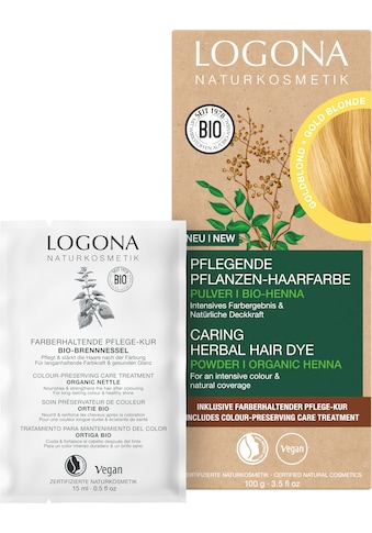 LOGONA Haarfarbe »Pflanzen-Haarfarbe Pulver«