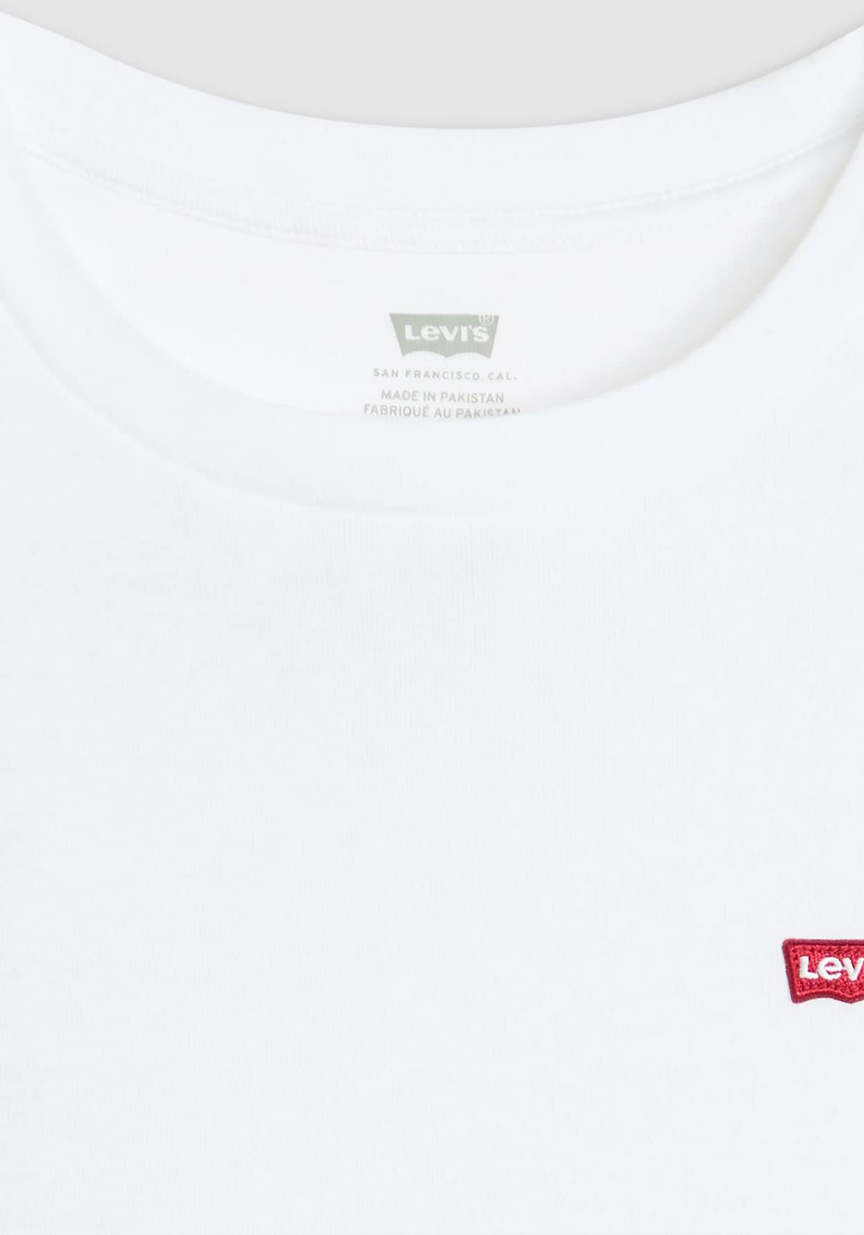 Levi's® T-Shirt »Mini-Logo«, (Packung, 2 tlg.), mit kleiner Markenlogo-Stickerei auf der Brust