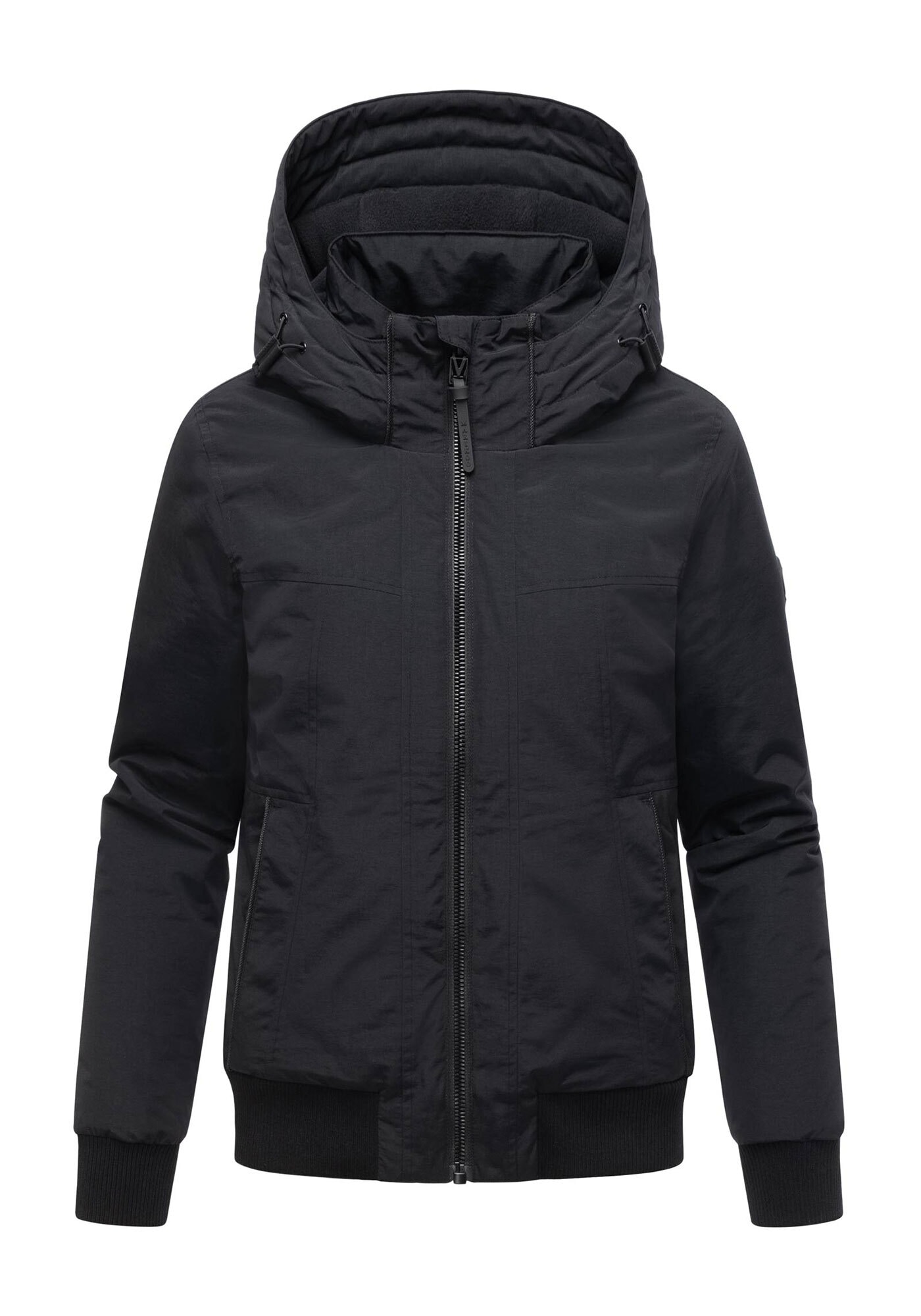 Marikoo Winterjacke »Mooni 16« Gefütterte Übergangsjacke mit Kapuze und Kordelzug