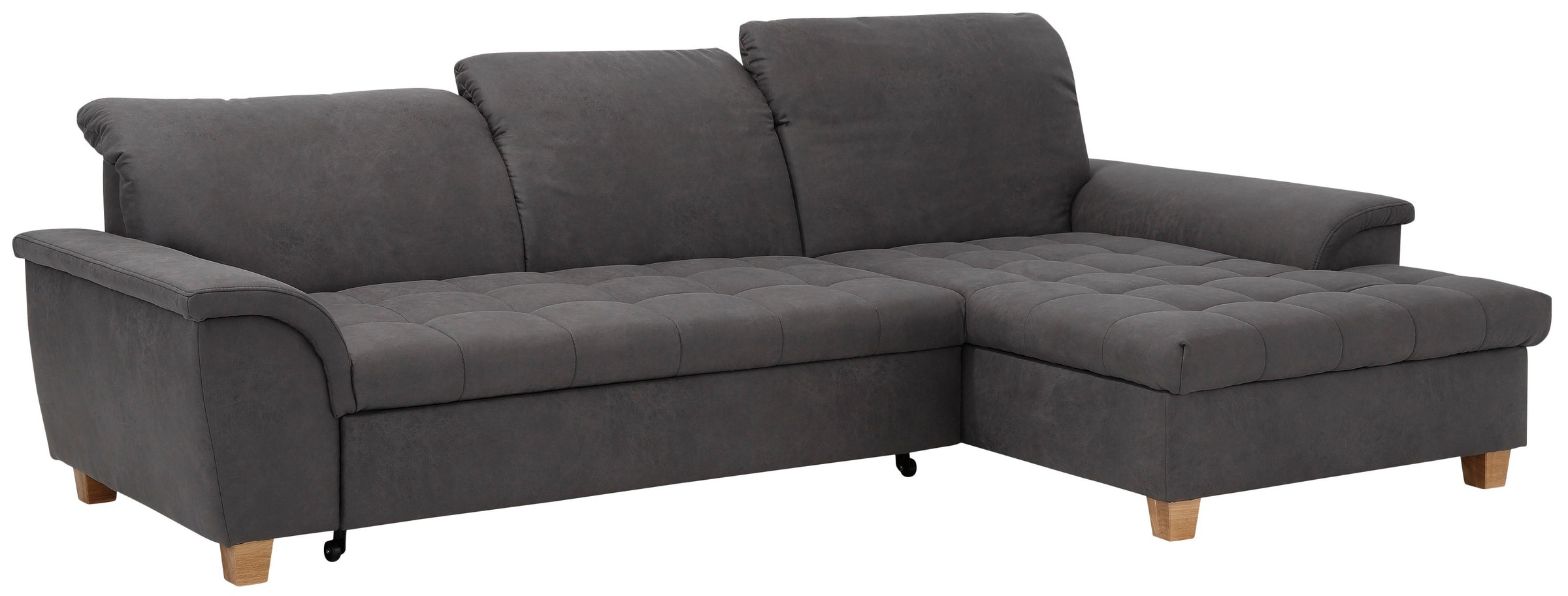 Home affaire Ecksofa "Lyla fester Sitzkomfort, bequeme Armlehnen, Breite 27 günstig online kaufen