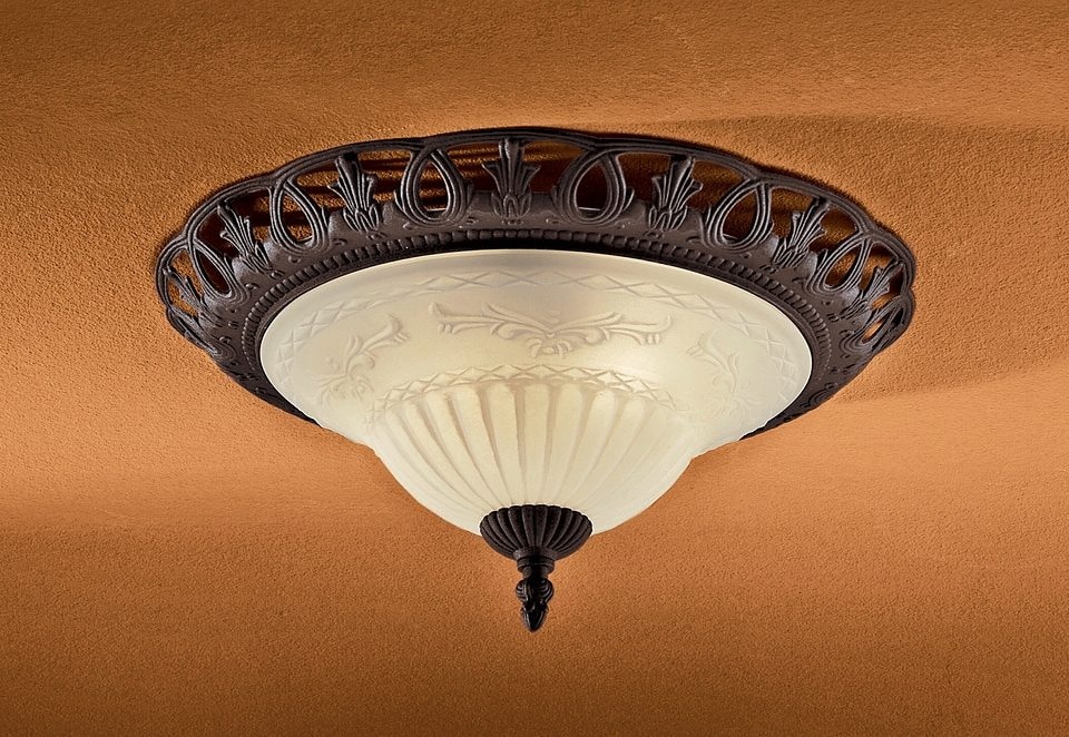 TRIO Leuchten Deckenleuchte »Rustica«, Deckenlampe, Leuchtmittel tauschbar