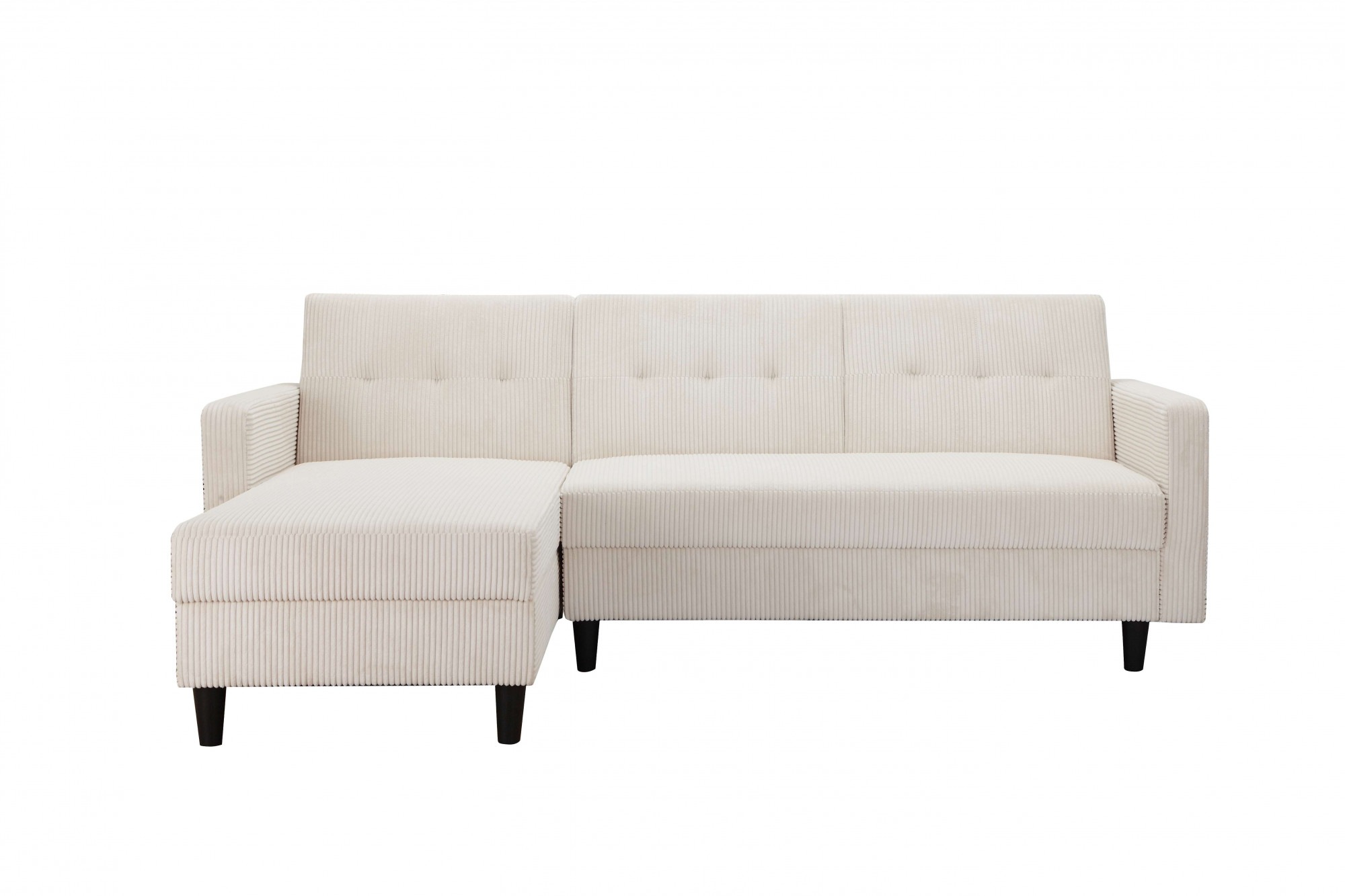 Dorel Home Ecksofa "Hartford II" mit Bettfunktion und Stauraum, Recamiere b günstig online kaufen