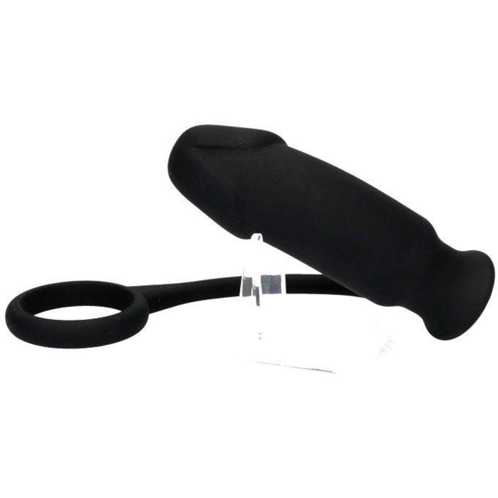 BLACK VELVETS Analvibrator »BV Ring + Plug«