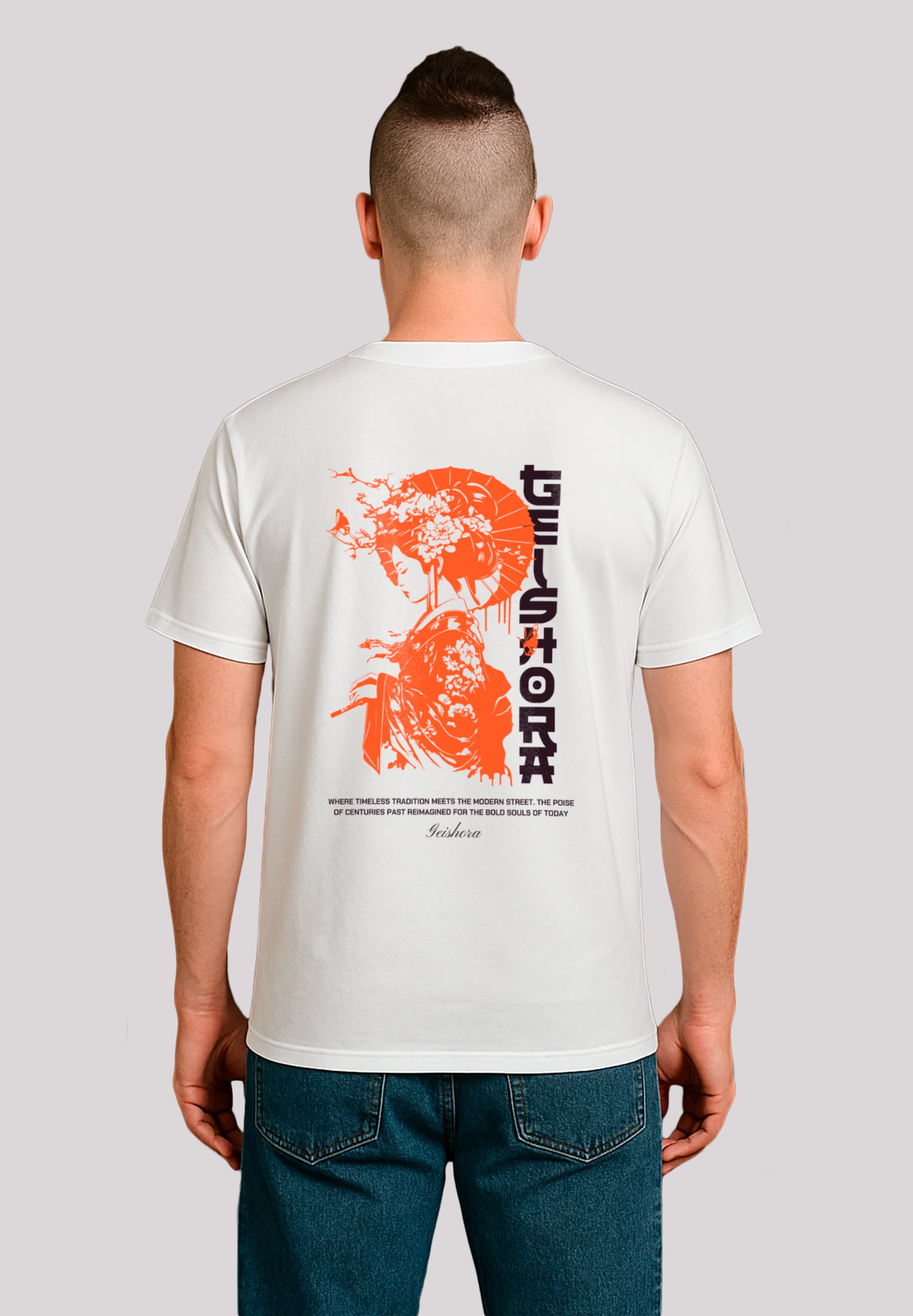 F4NT4STIC T-Shirt »Geishora Japan Streetstyle«, Japan Streetwear Styles