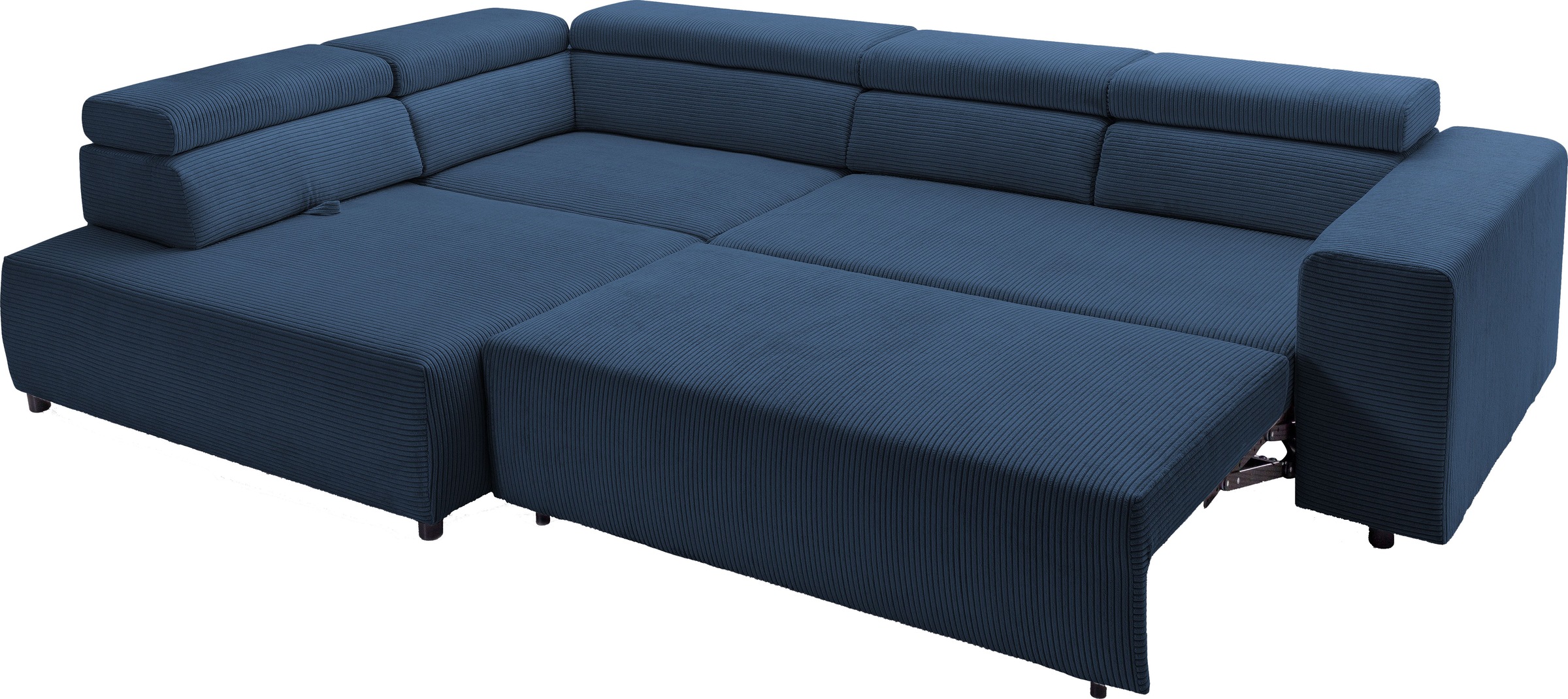 exxpo - sofa fashion Ecksofa »VITTORIO«, inkl. Kopfteil- und Sitztiefenverstellung, wahlweise mit Bettfunktion