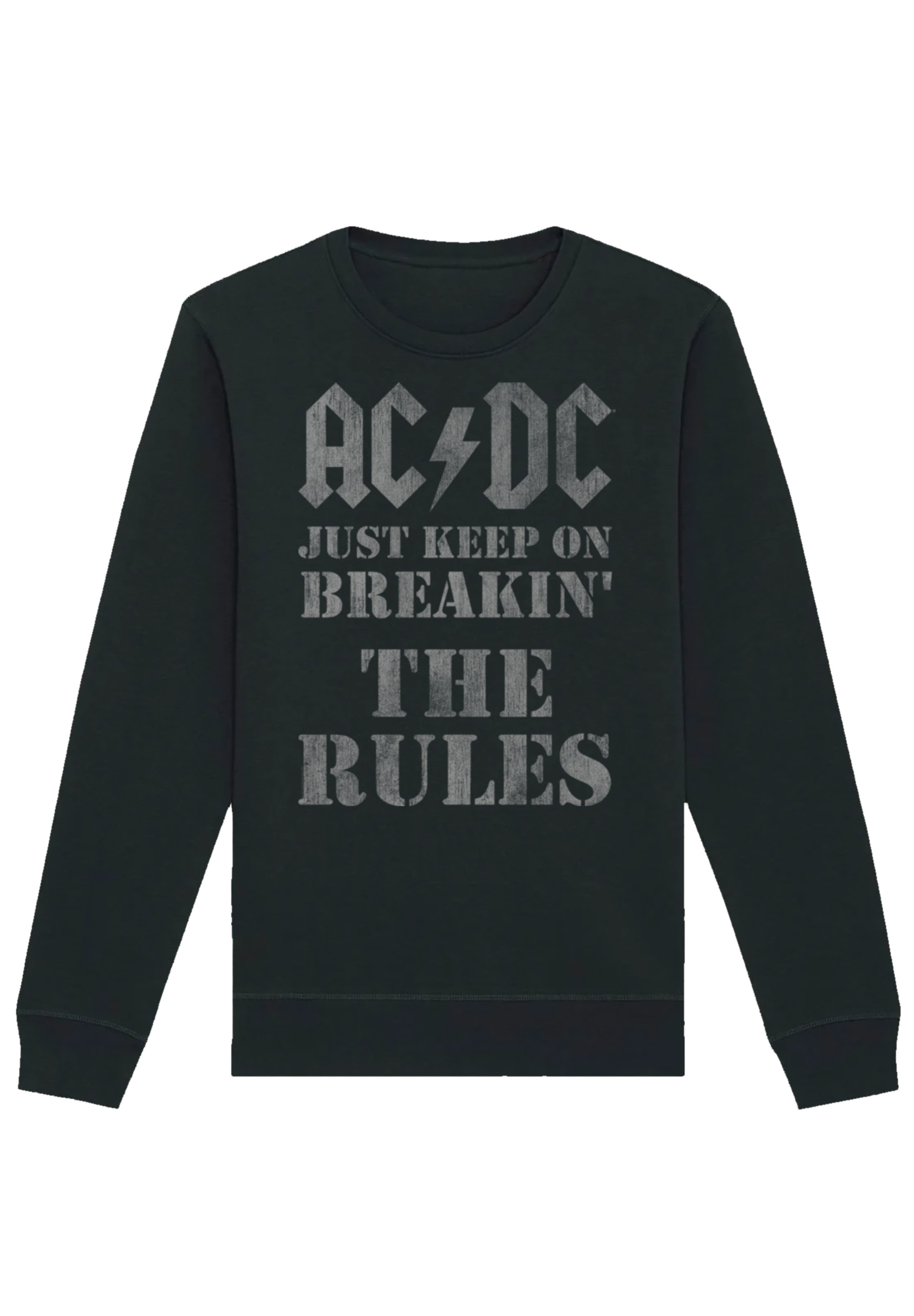 F4NT4STIC Sweatshirt "AC/DC Just Keep On Breaking The Rules", Premium Quali günstig online kaufen