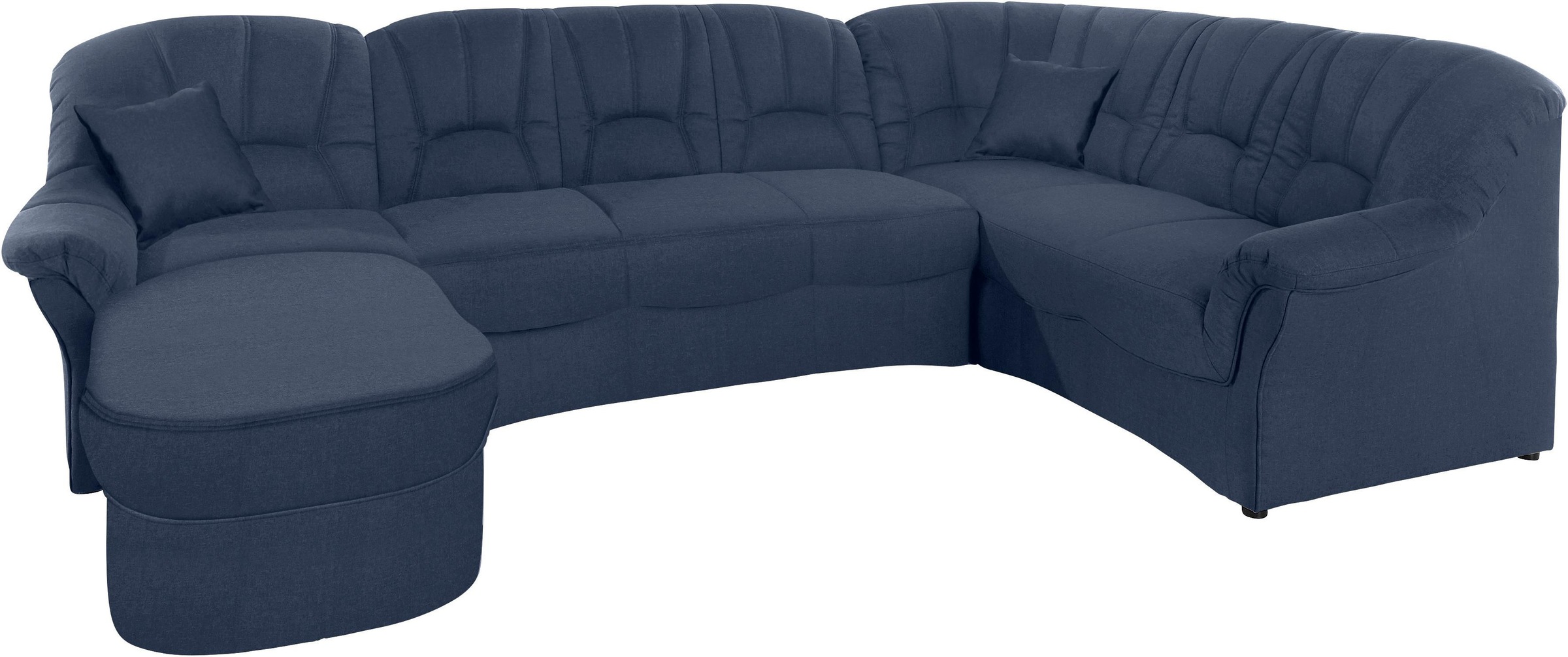 DOMO collection Wohnlandschaft »Bahia Sitzbelastung 140 kg, U-Form«, wahlweise mit Bettfunktion