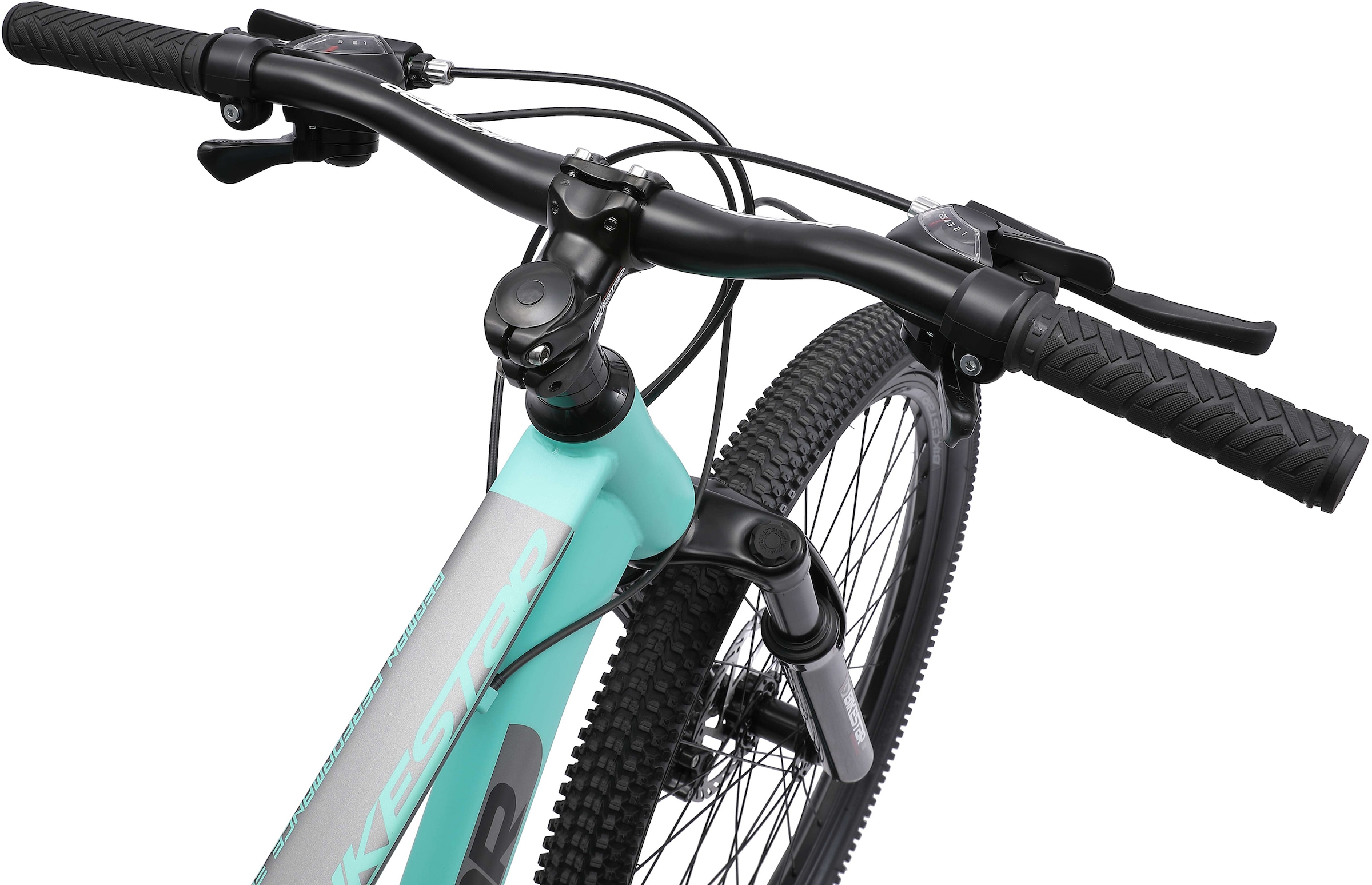 Bikestar Mountainbike 21 Gang Shimano RD-TY300 Schaltwerk Kettenschaltung für Damen und Herren, Kettenschaltung