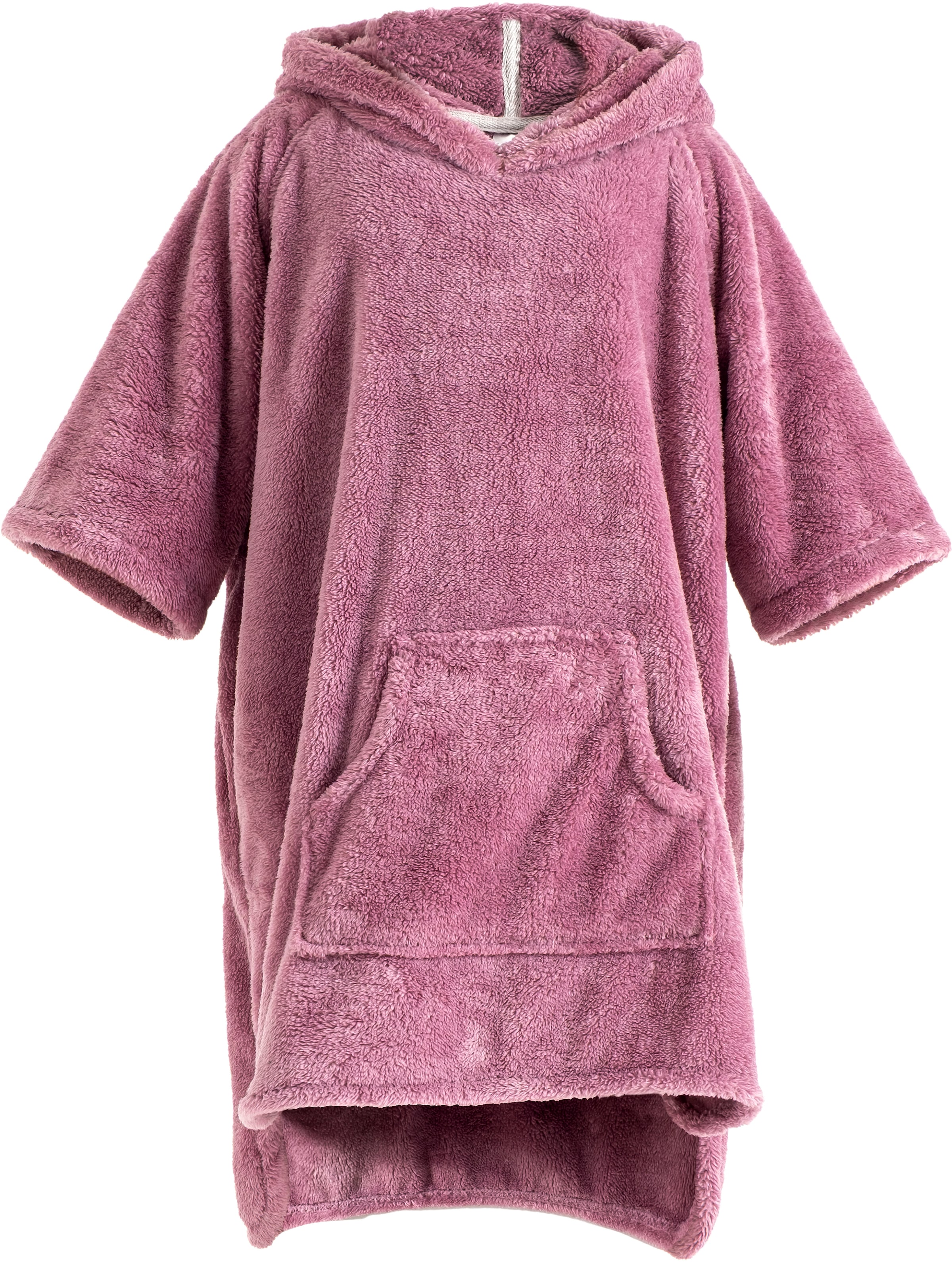 my home Badeponcho »Lillou, für Kinder, ideal für Urlaub oder im Schwimmbad«, (1 St.), weich und kuschelig, Fleece, plüsch, Surfponcho